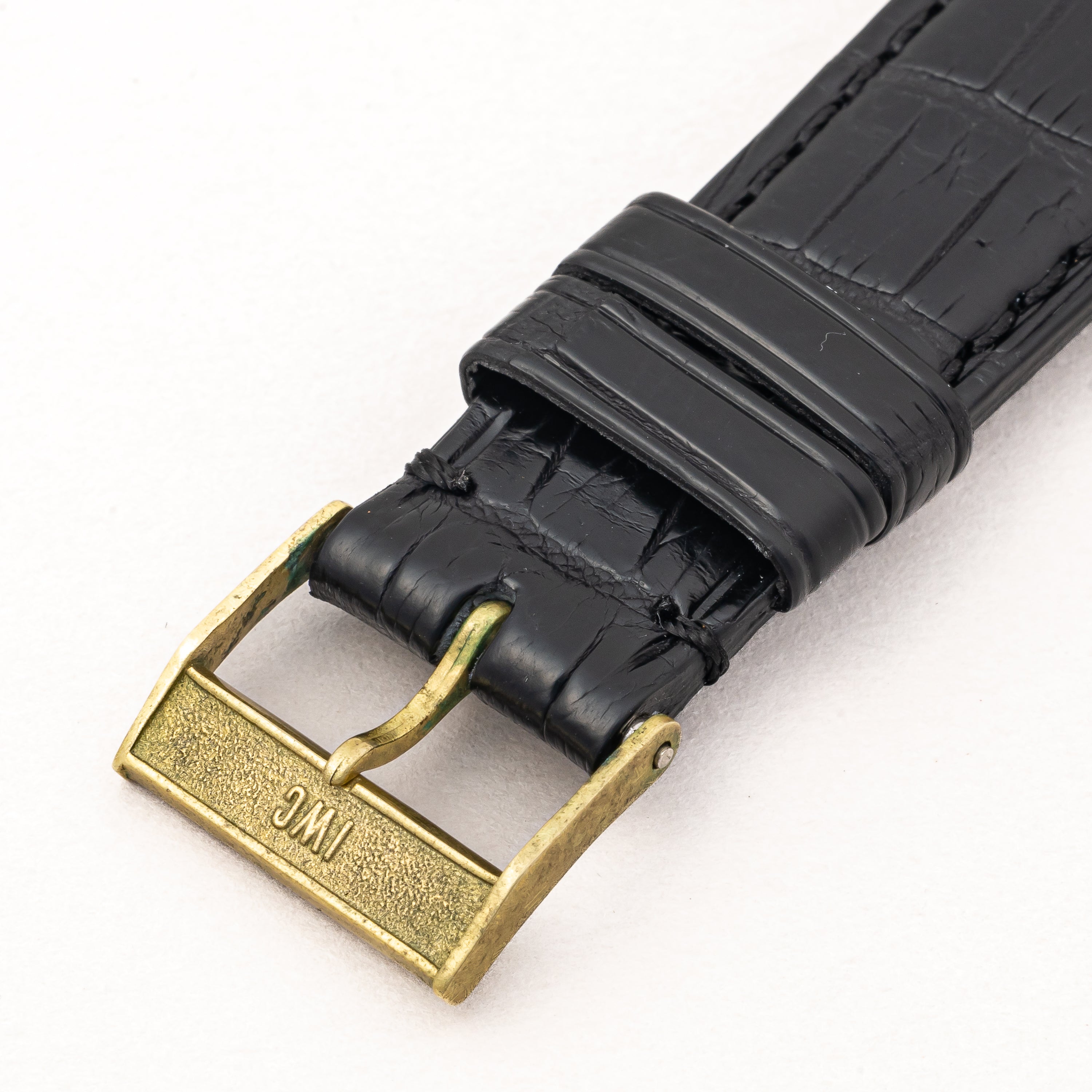 IWC 14金無垢インヂュニア 1963年製 Ref.766A バックステン ペラトン式自動巻Cal.8531 純正尾錠付き