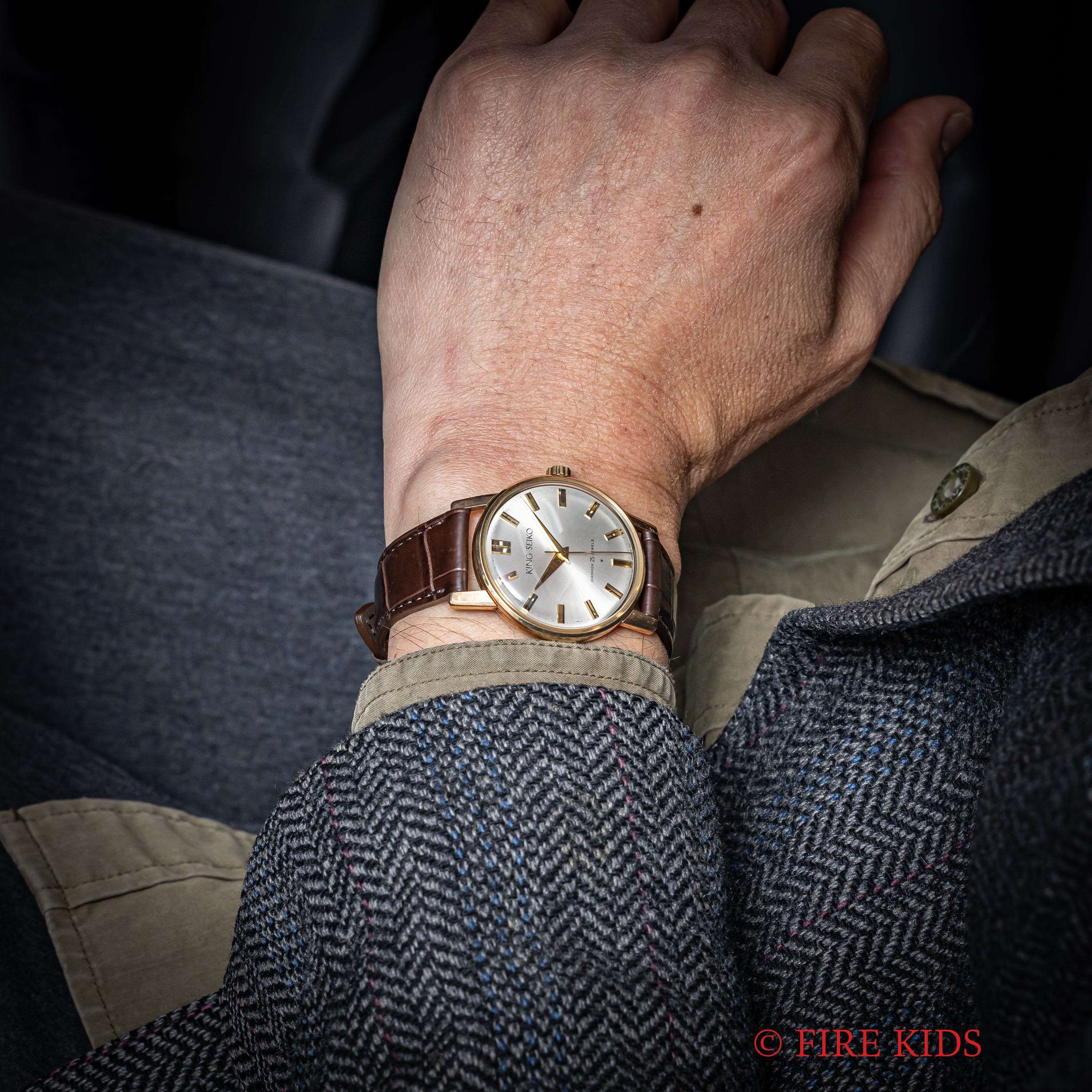 セイコー キングセイコーファーストモデル 1963年製 14金張り Ref.J14102 KS 25石手巻