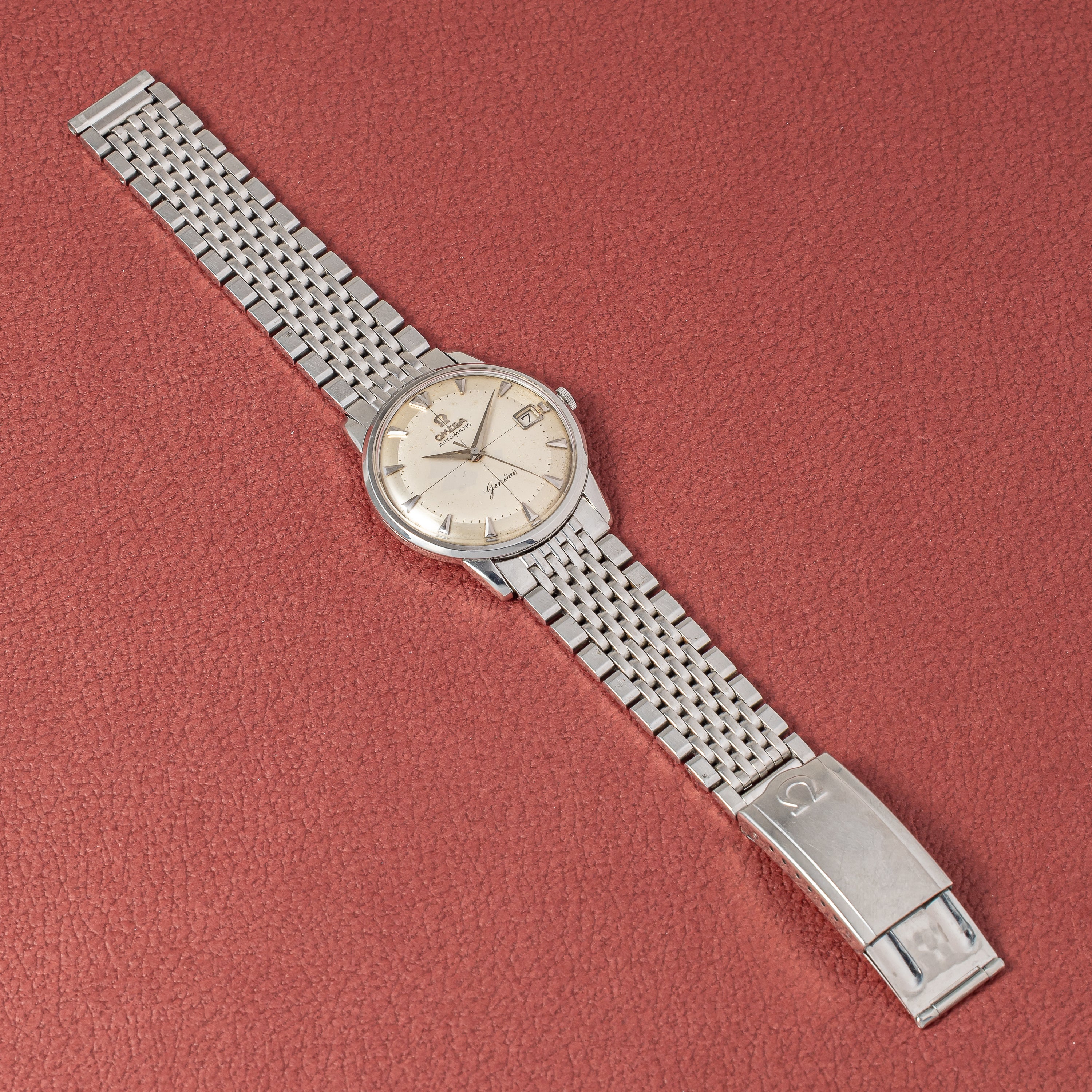 オメガ ジュネーブ 1959年製 Ref.14703 2 SC クロスライン