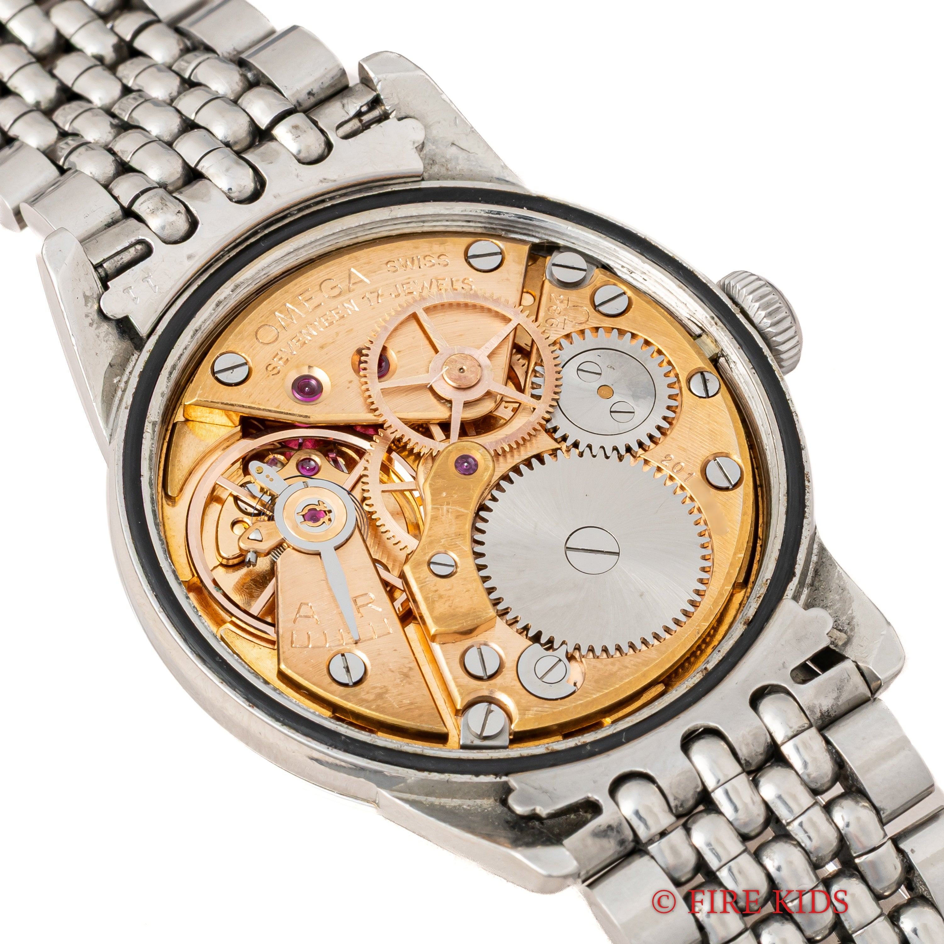 オメガ シーマスター30 1963年製 手巻き Cal.286 30mmキャリバー 純正ライスブレス付き