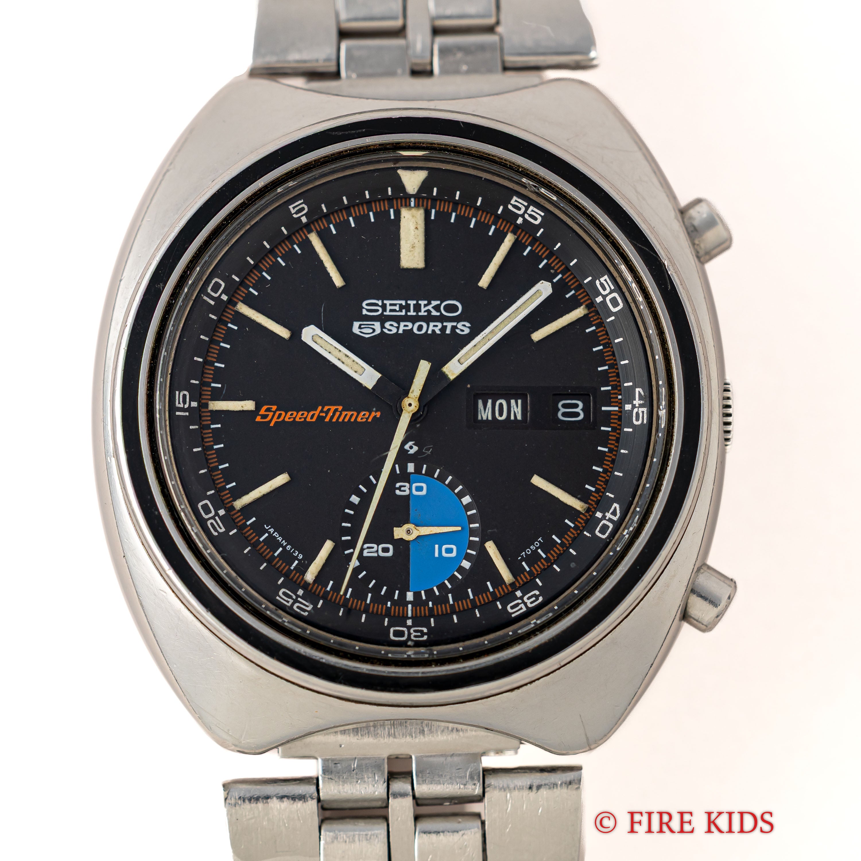 セイコー スピードタイマー 5スポーツ Ref.6139-7020 1972年製 Cal.6139 自動巻きクロノグラフ