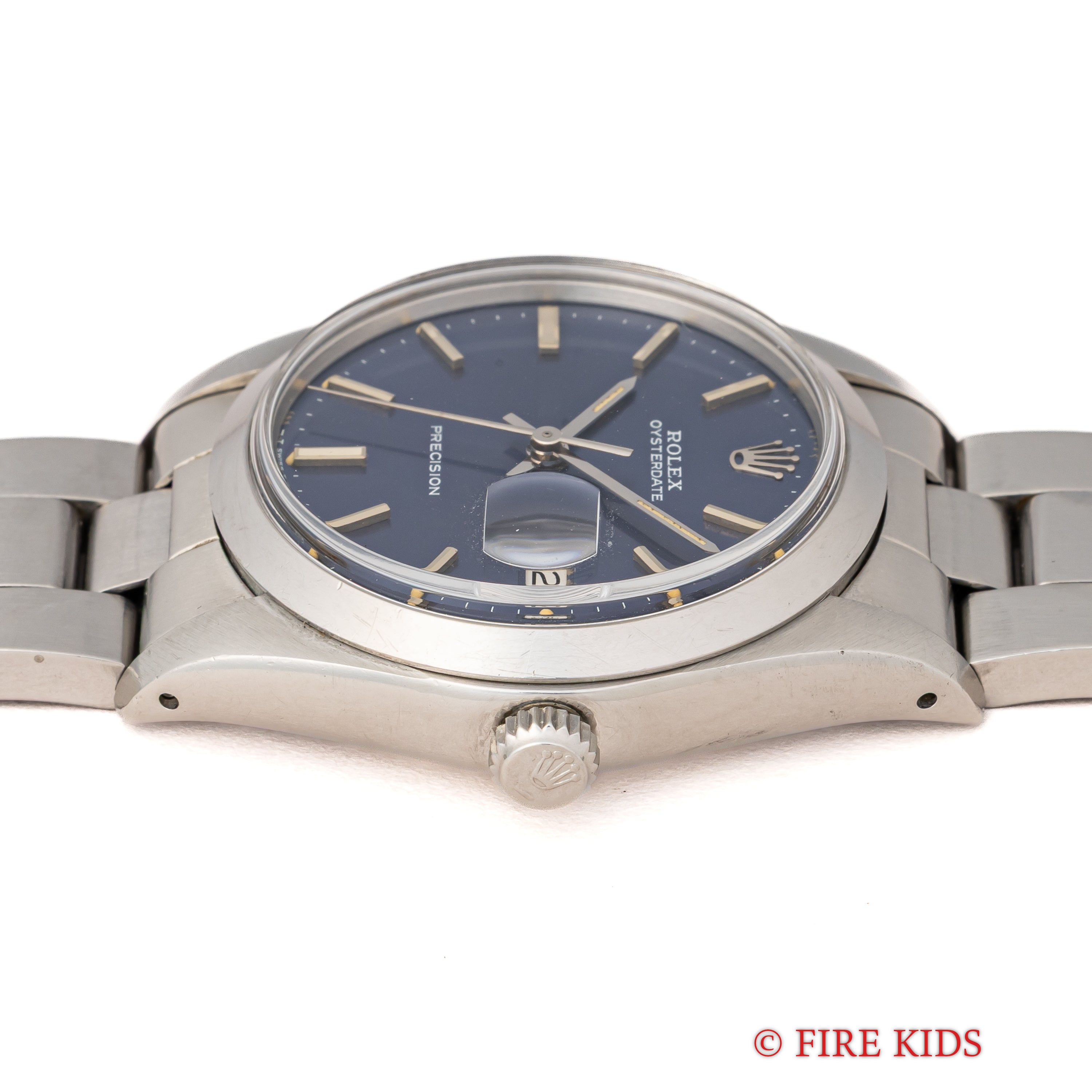 ロレックス オイスターデイト 1972年製 Ref.6694 ブルーダイヤル