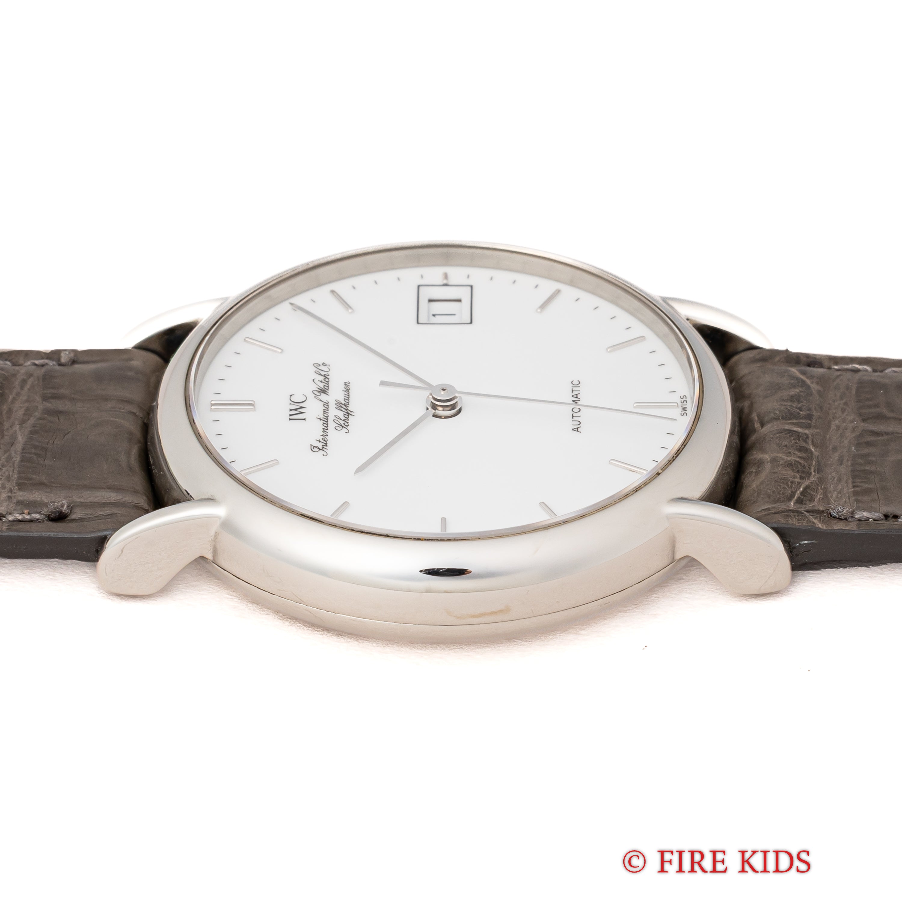 IWC ポートフィノ 1994年製 自動巻 ホワイトエナメルダイヤル 純正尾錠付き