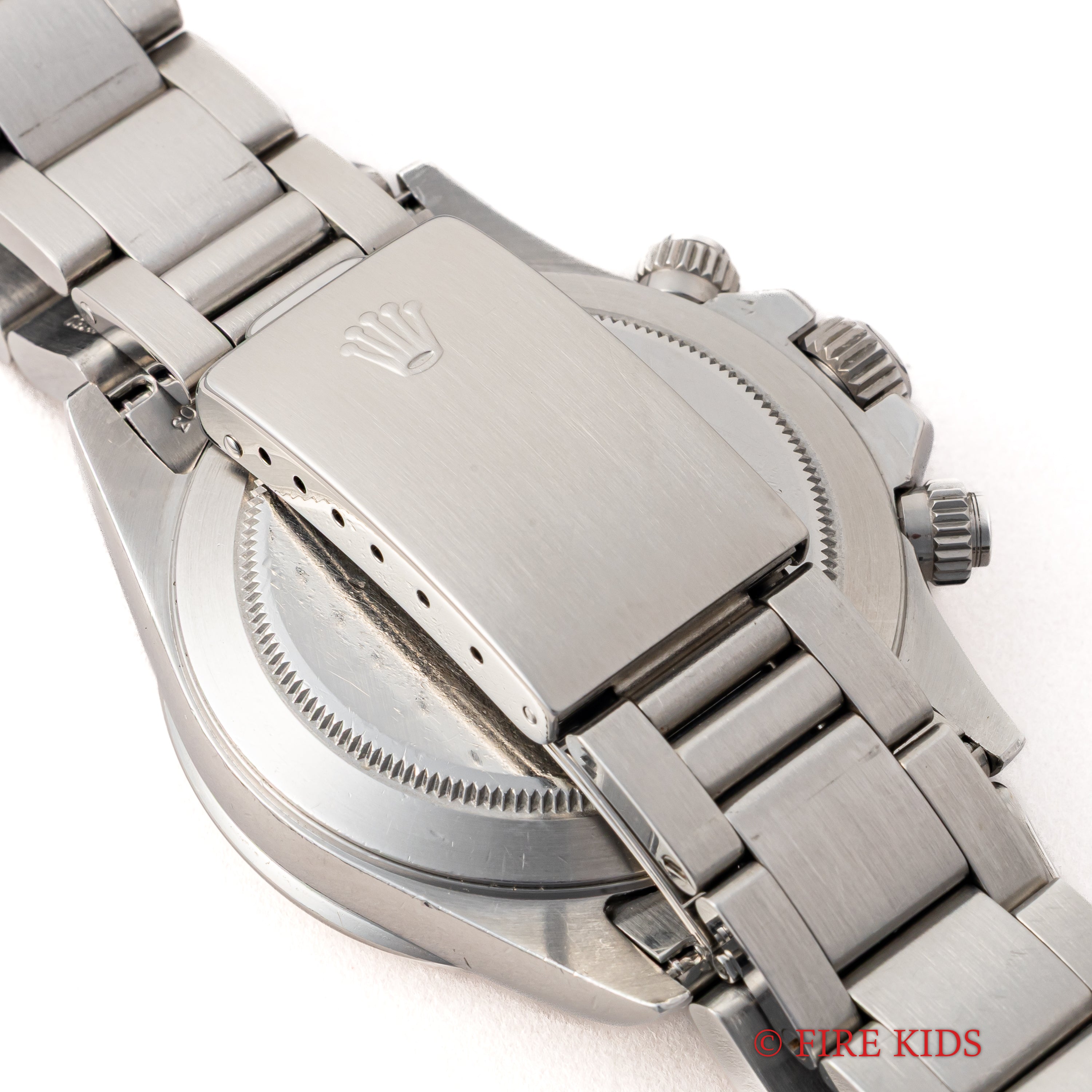 ロレックス デイトナ 1991年製 Ref.16520 ホワイト 逆6ダイヤル シングルバックル オールトリチウム メーカーサービスカード付