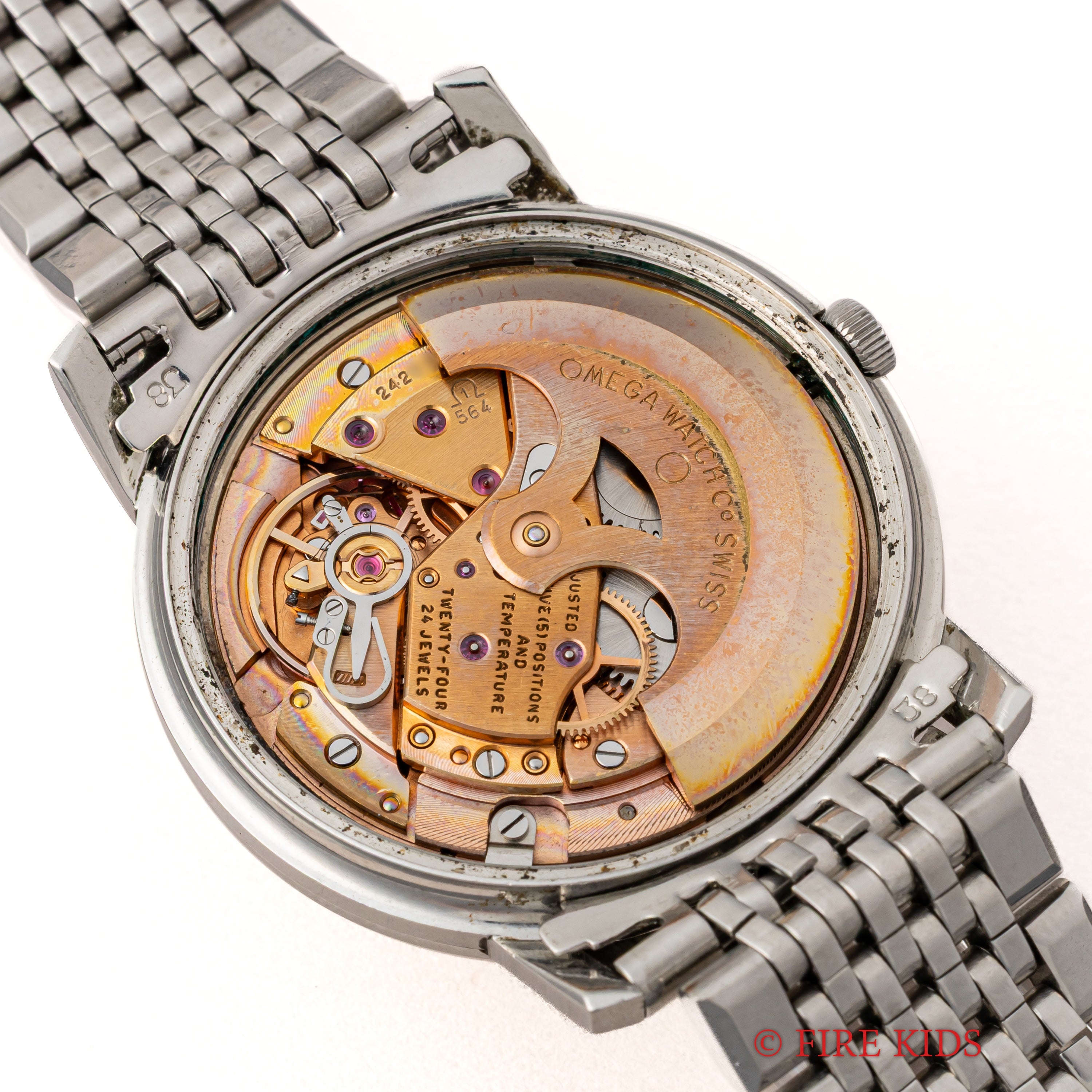 オメガ コンステレーション 自動巻きクロノメーター 1966年製 Ref.168.010 Cal.564 純正ブレス