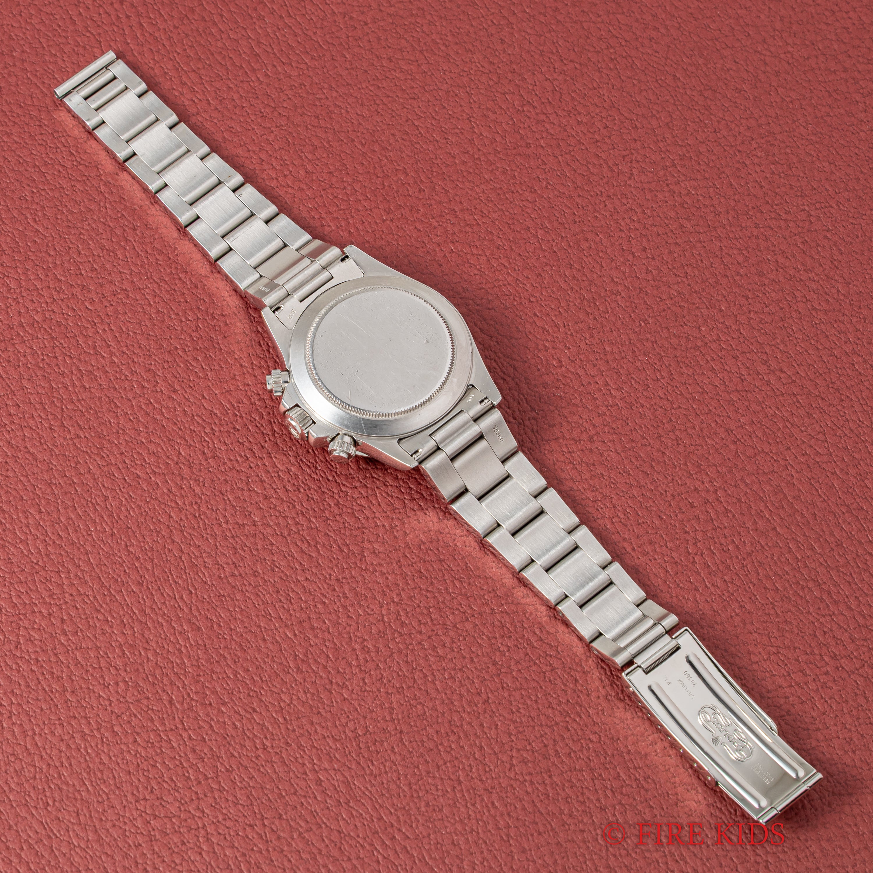 ロレックス デイトナ 1991年製 Ref.16520 ホワイト 逆6ダイヤル シングルバックル オールトリチウム メーカーサービスカード付