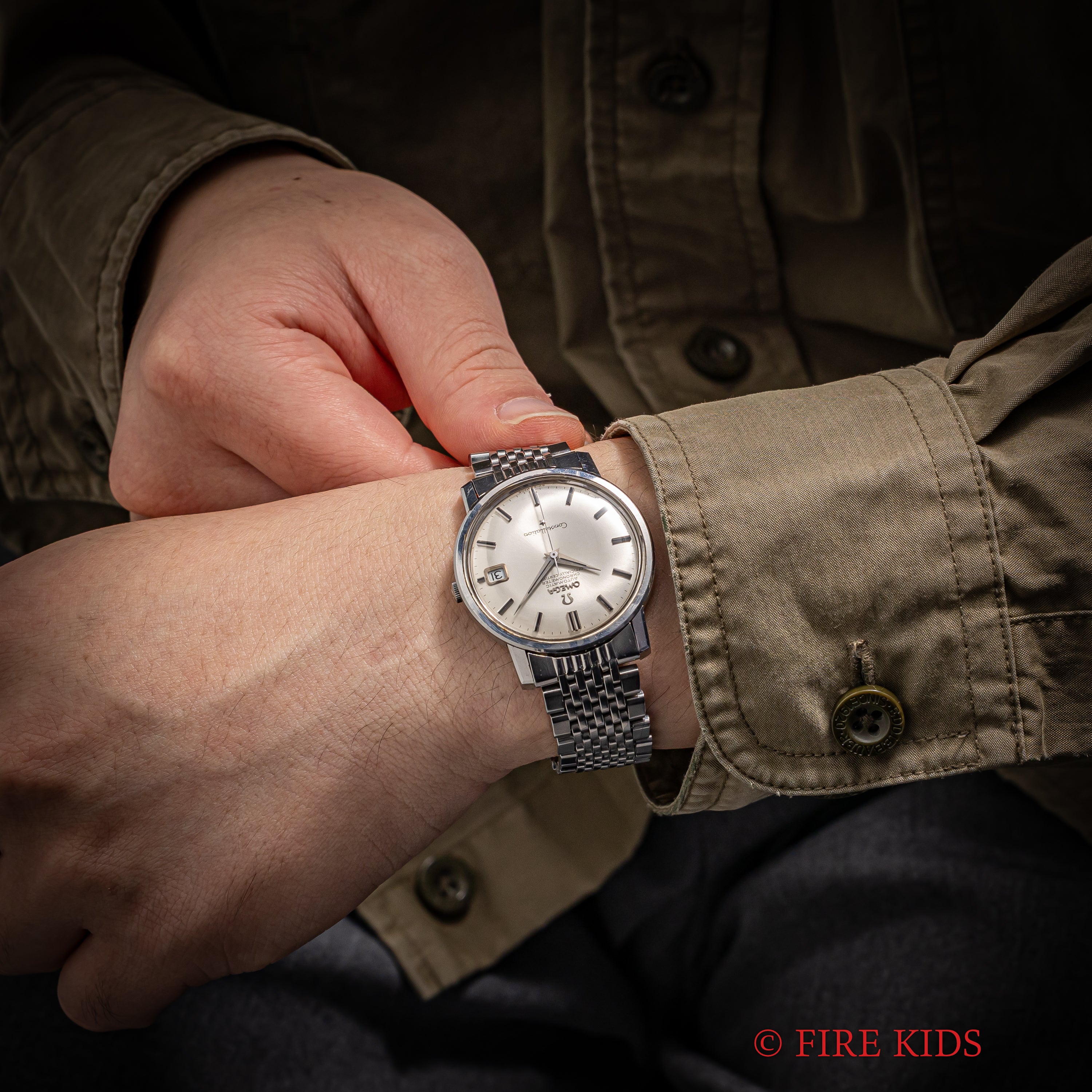 オメガ コンステレーション 自動巻きクロノメーター 1966年製 Ref.168.010 Cal.564 純正ブレス