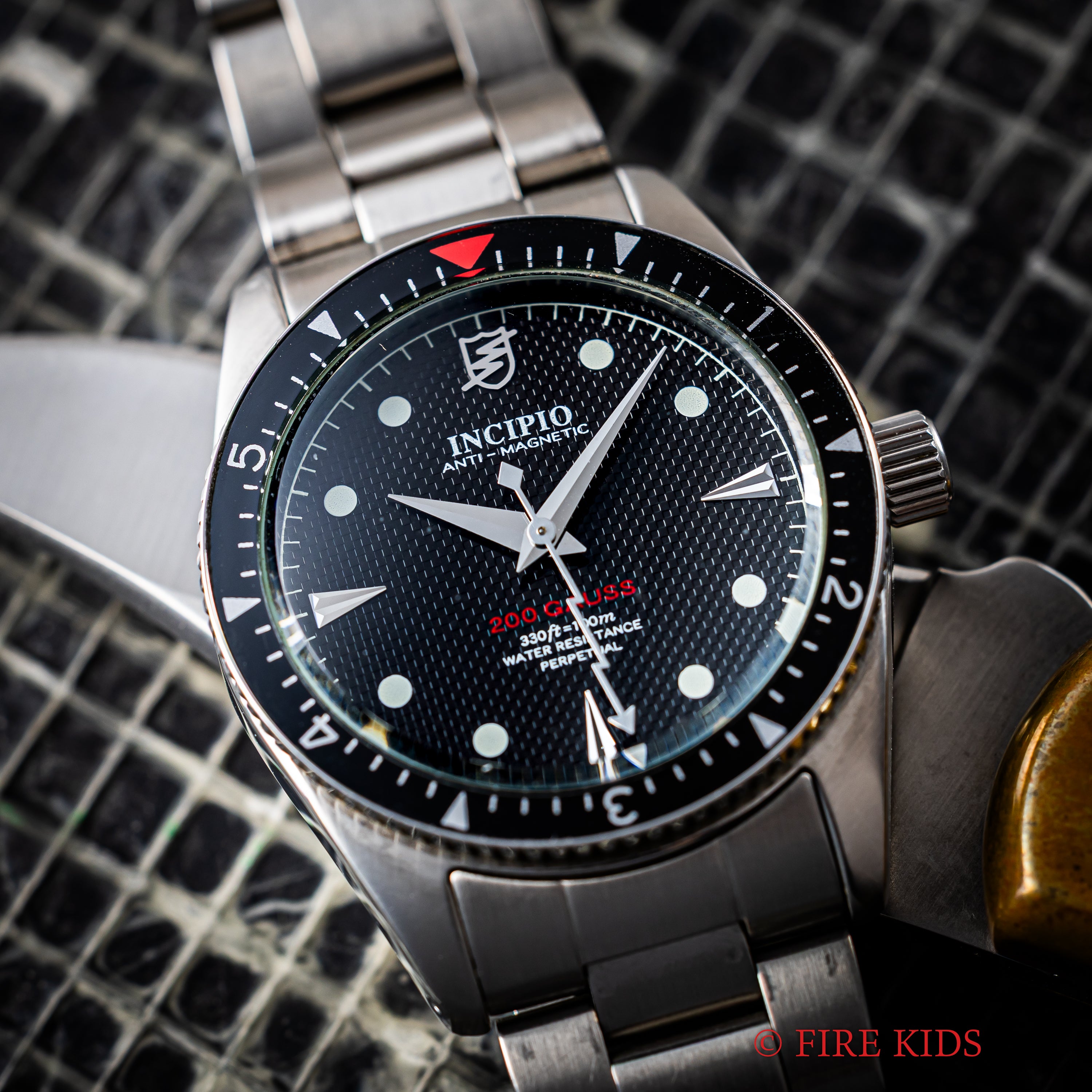 インキピオ ミルガウスオマージュ 1990年代製 INCIPIO7 自動巻き 時計ビギン