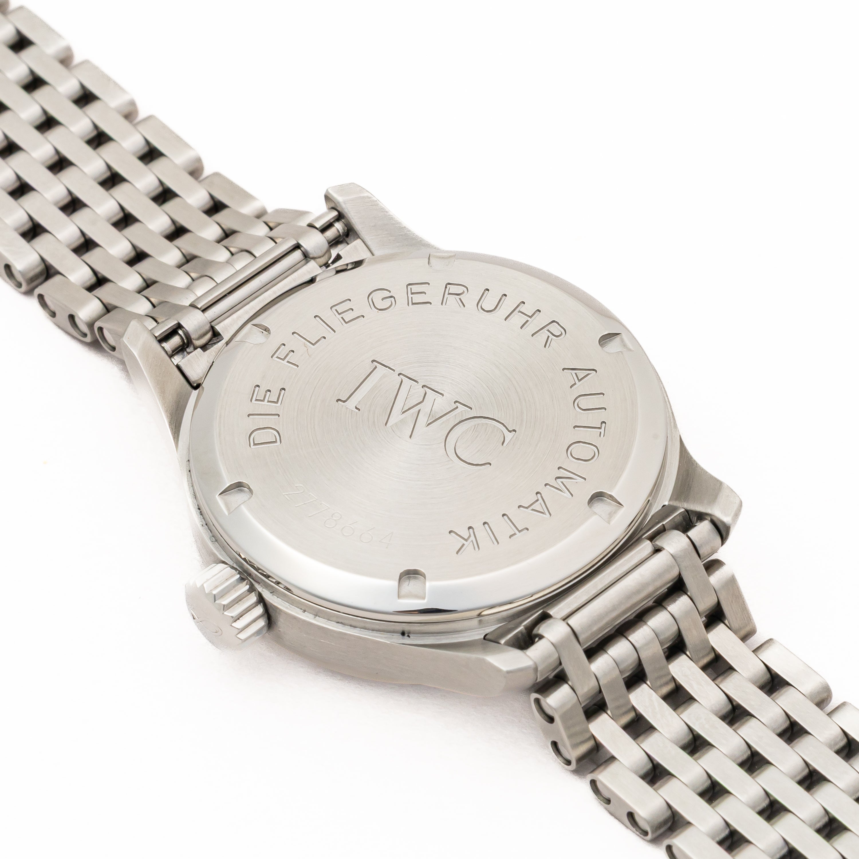 IWC マーク12 レディース 純正ステンレスブレス 2000年製(平成12年)箱・ギャラ付