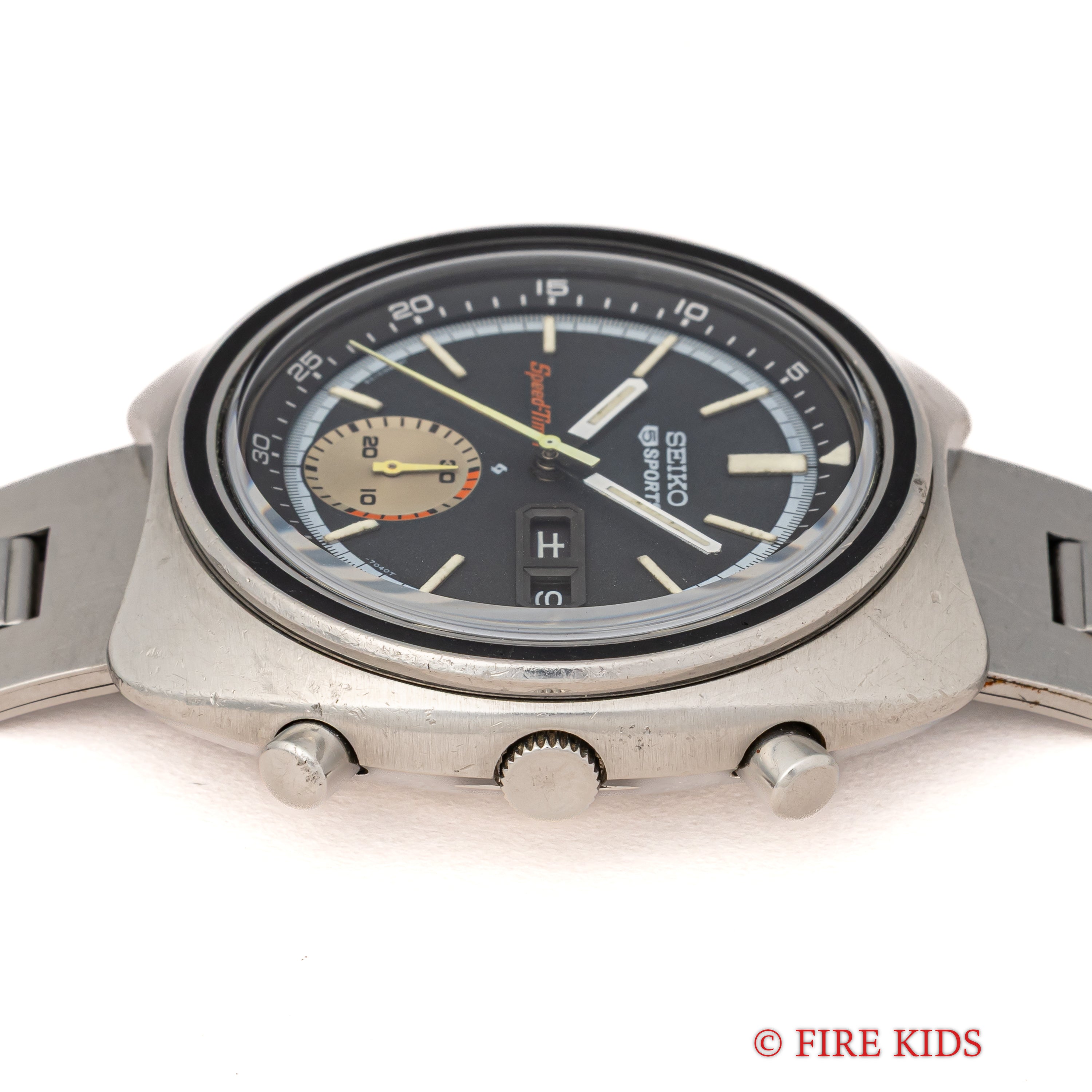 セイコー スピードタイマー 5スポーツ Ref.6139-7020 1971年製 純正ブレス付き Cal.6139B 自動巻きクロノグラフ