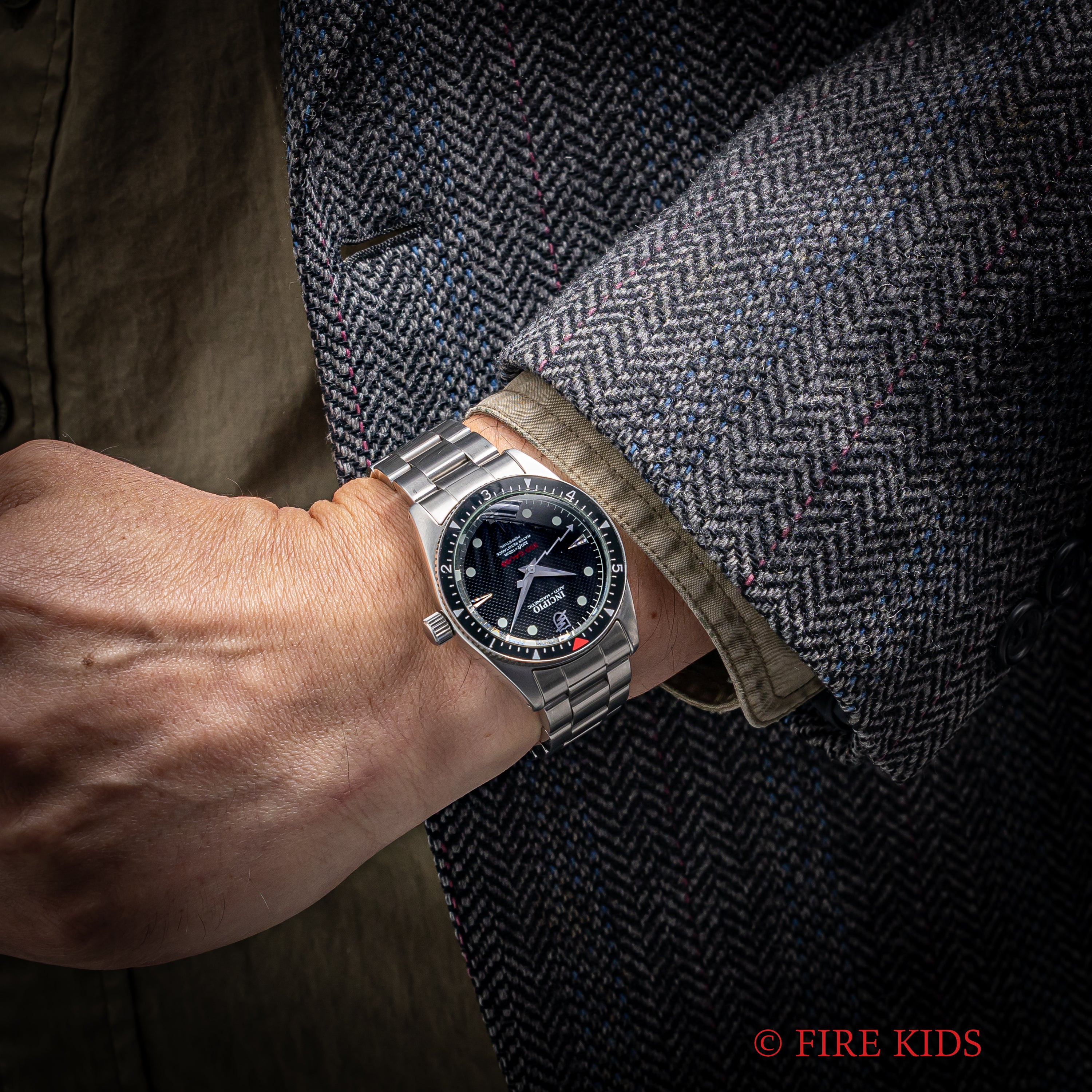 インキピオ ミルガウスオマージュ 1990年代製 INCIPIO7 自動巻き 時計ビギン