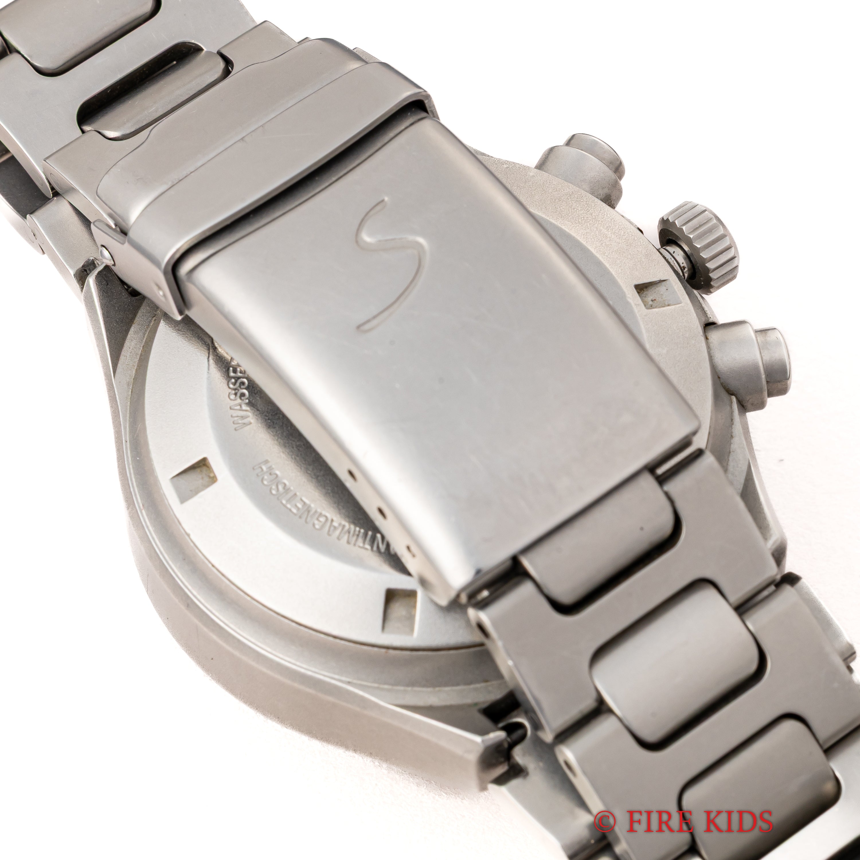 ジン クロノグラフ 157.M 2000年発行ギャラ(平成12年)自動巻 Cal.レマニア5100 純正ブレス 箱ギャラ