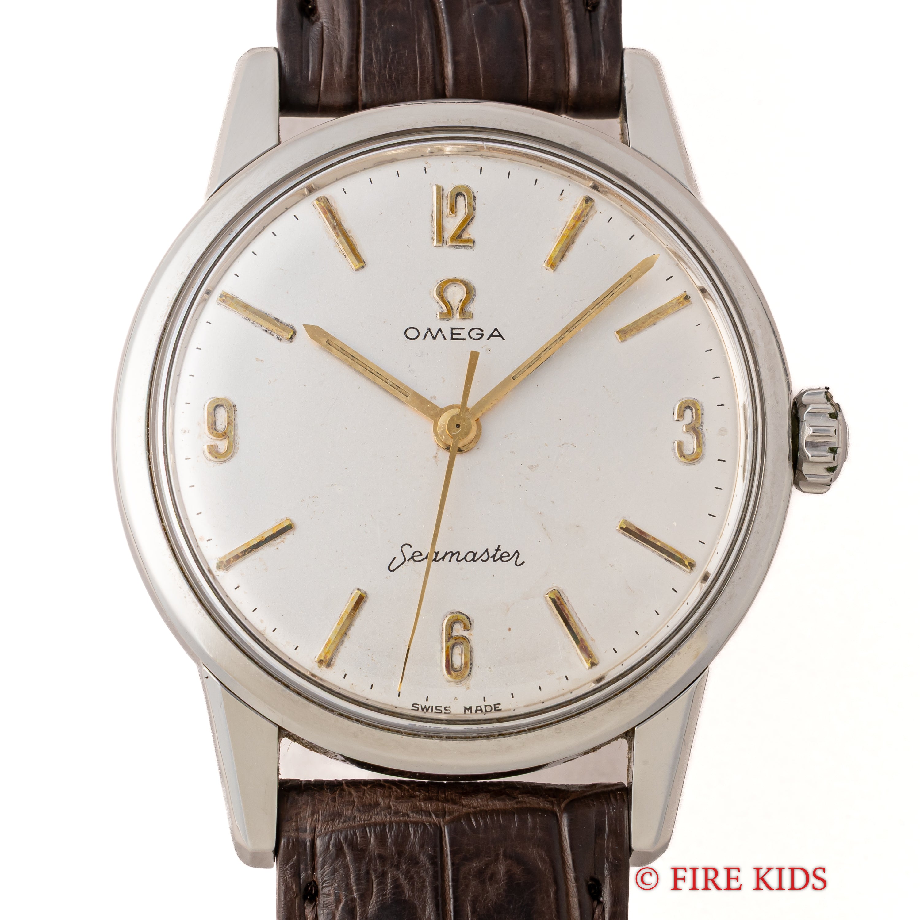 オメガ シーマスター 30mmキャリバー 1961年製 手巻 Cal.285 飛びアラビアダイヤル