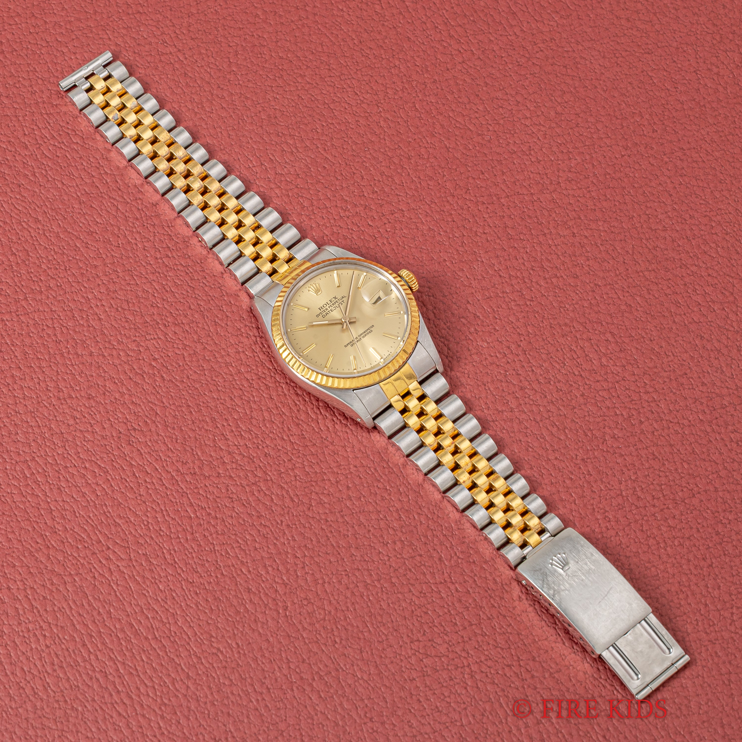 ロレックス デイトジャスト コンビ 1987~88年製 Ref.16013 トリチウム夜光 箱タグ付き