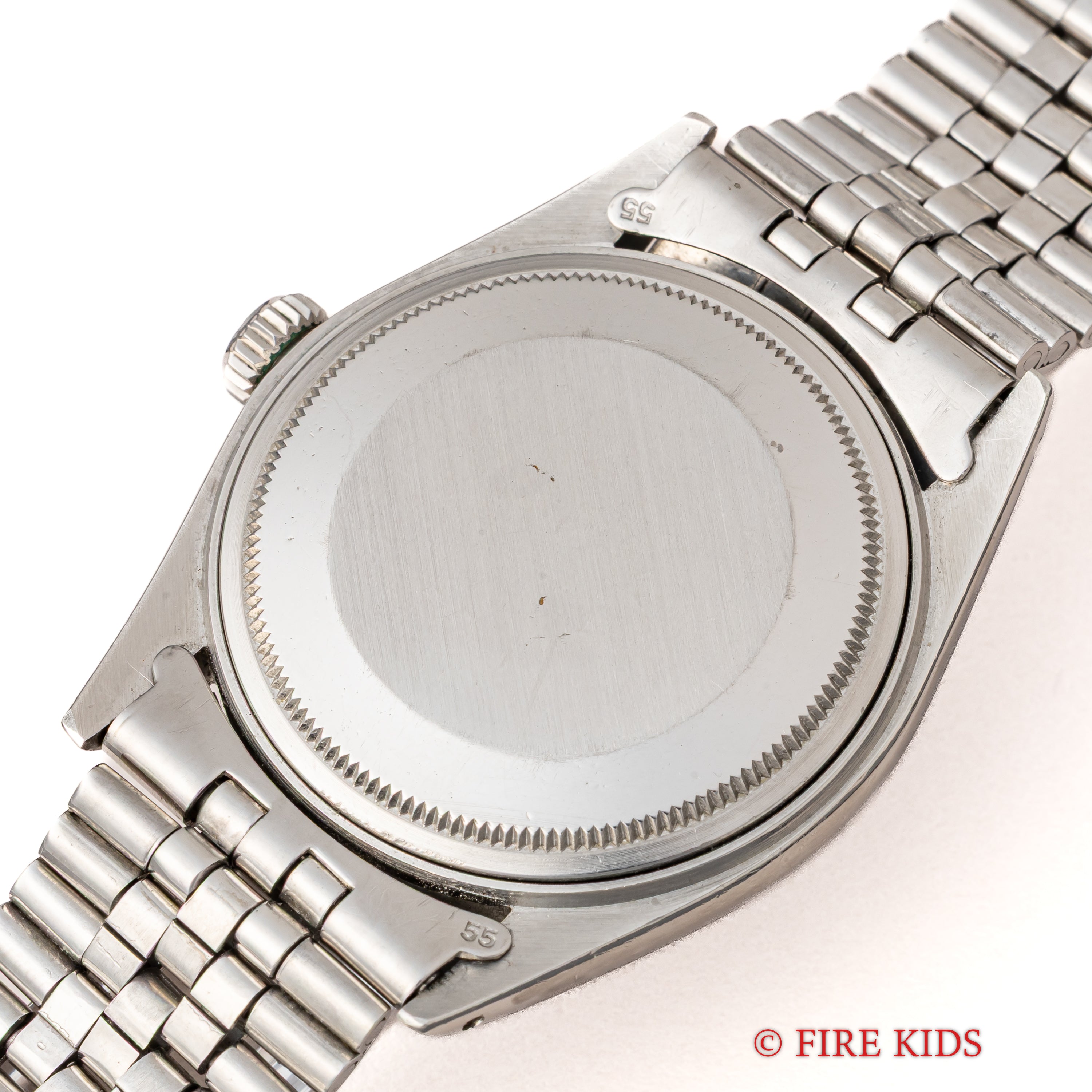 ロレックス デイトジャスト1973年製 マットブラックダイヤル Ref.1601 ホワイトゴールドベゼル 純正ジュビリーブレス