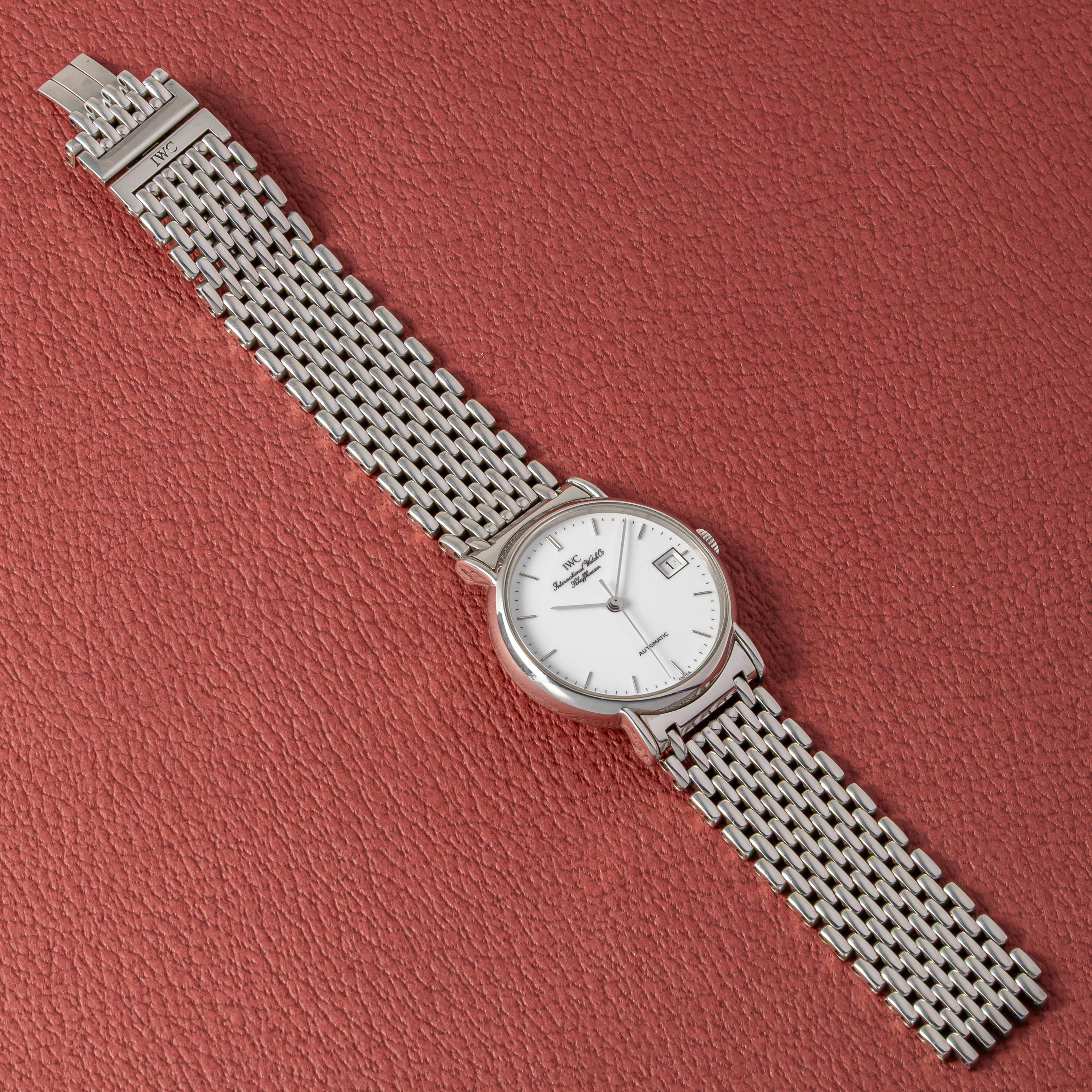 IWC ポートフィノ ホワイトダイアル 1991年製 自動巻き Ref.IW351324 純正ブレス付き