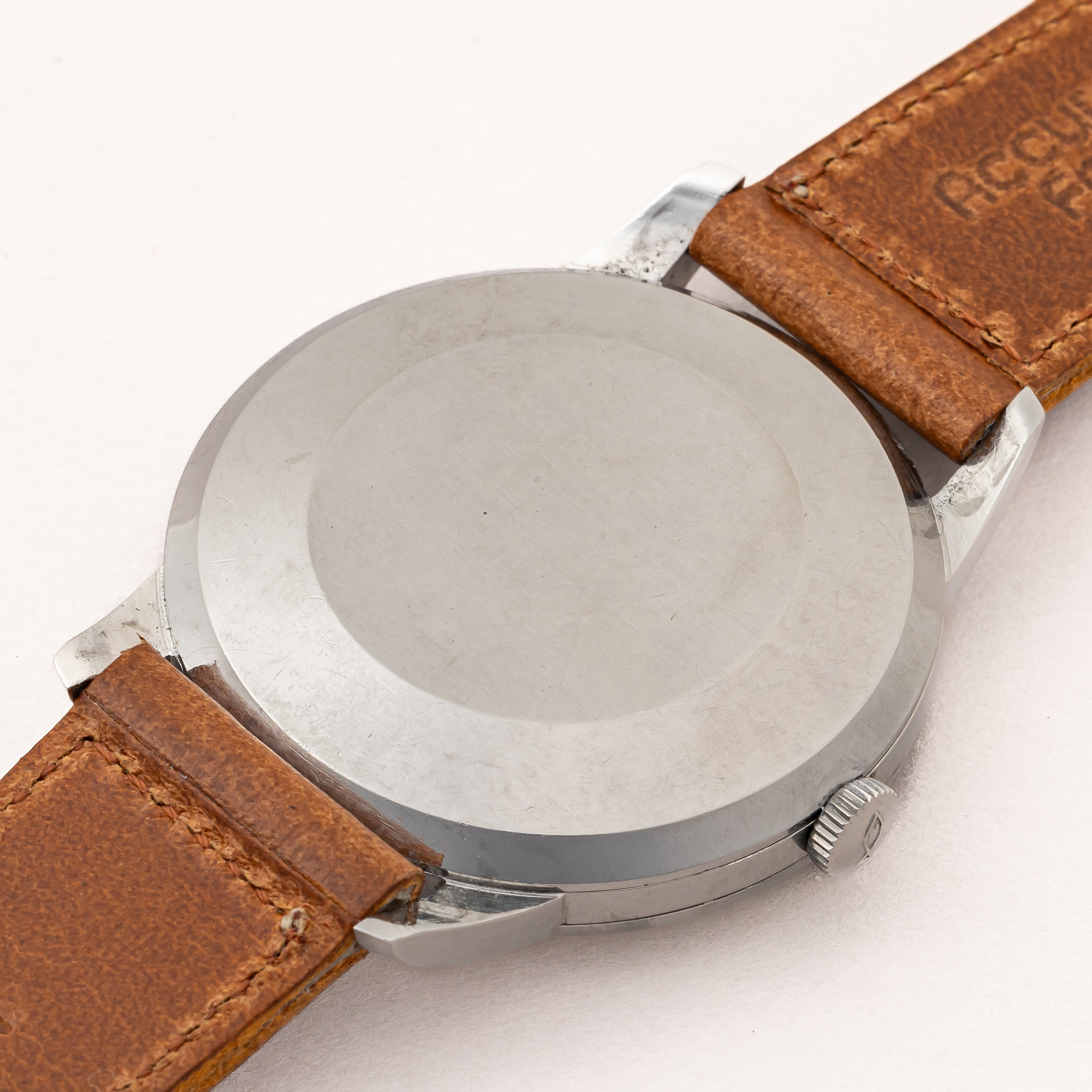 IWC ラウンドケース 1962年製 ペラトン式自動巻き Cal.853 ノンデイト お魚リューズ