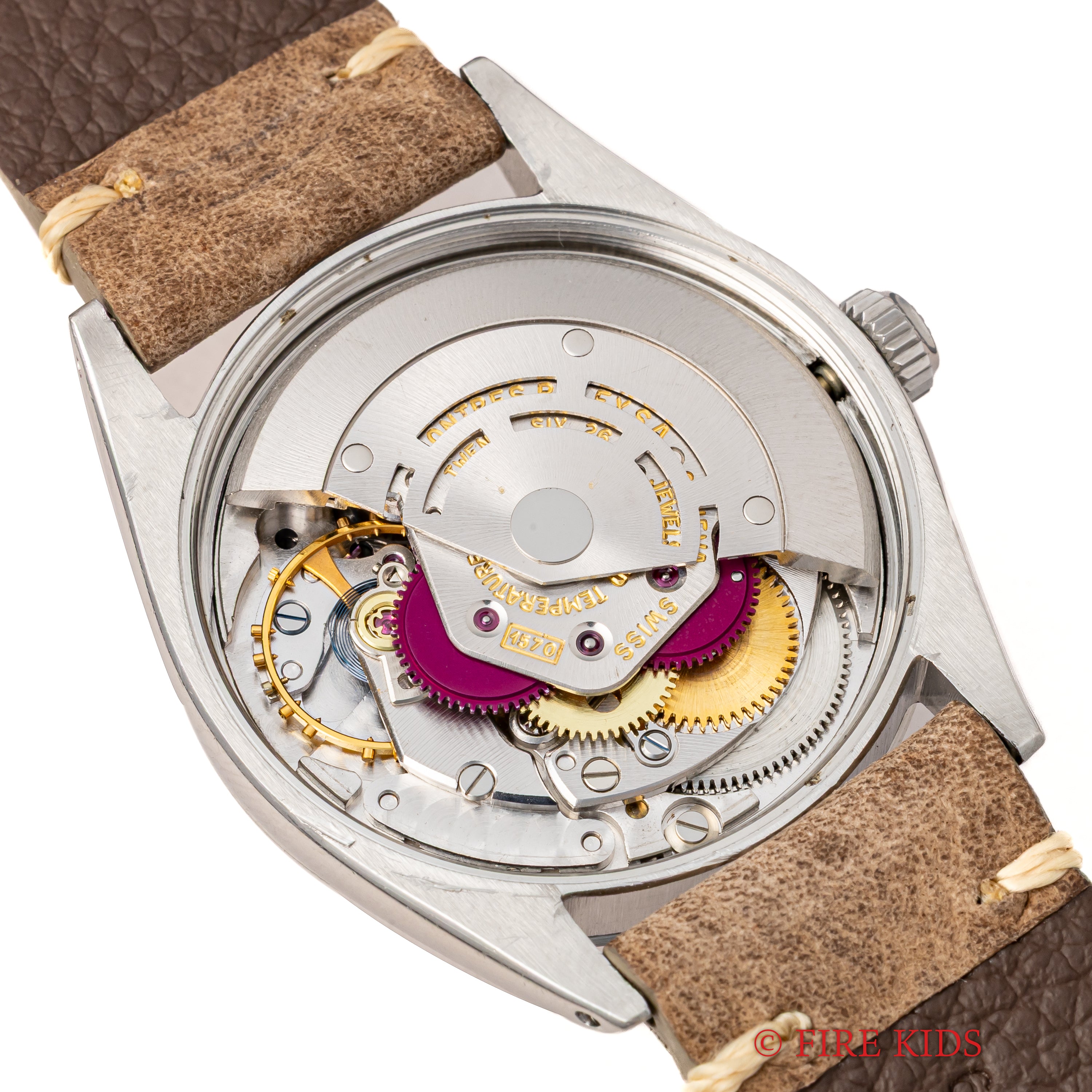 ロレックス オイスターパーペチュアル 1966年製 Ref.1002 ブラックミラーダイヤル