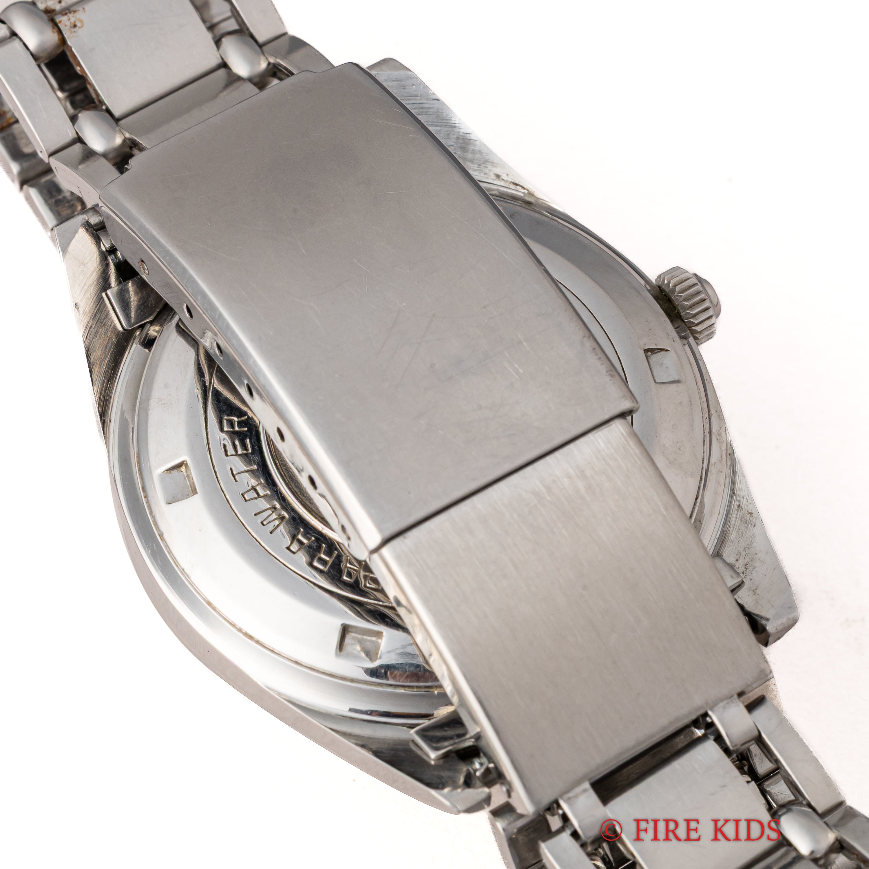 シチズン スーパークリスタルデイト 自動巻き Ref.AUDS 2803-Y GN 1967年製 33石 クリスタルガラス 純正ブレス付き