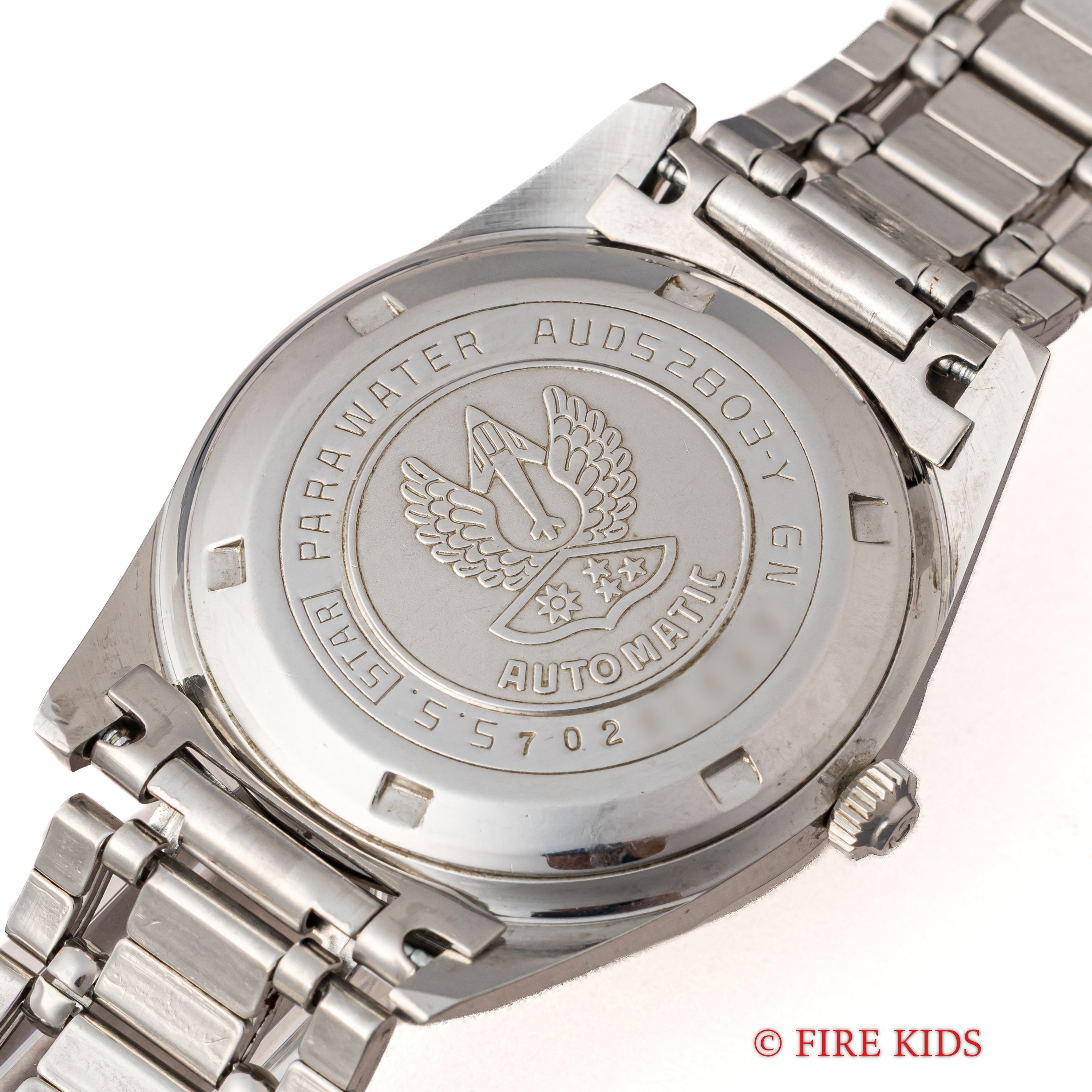 シチズン スーパークリスタルデイト 自動巻き Ref.AUDS 2803-Y GN 1967年製 33石 クリスタルガラス 純正ブレス付き