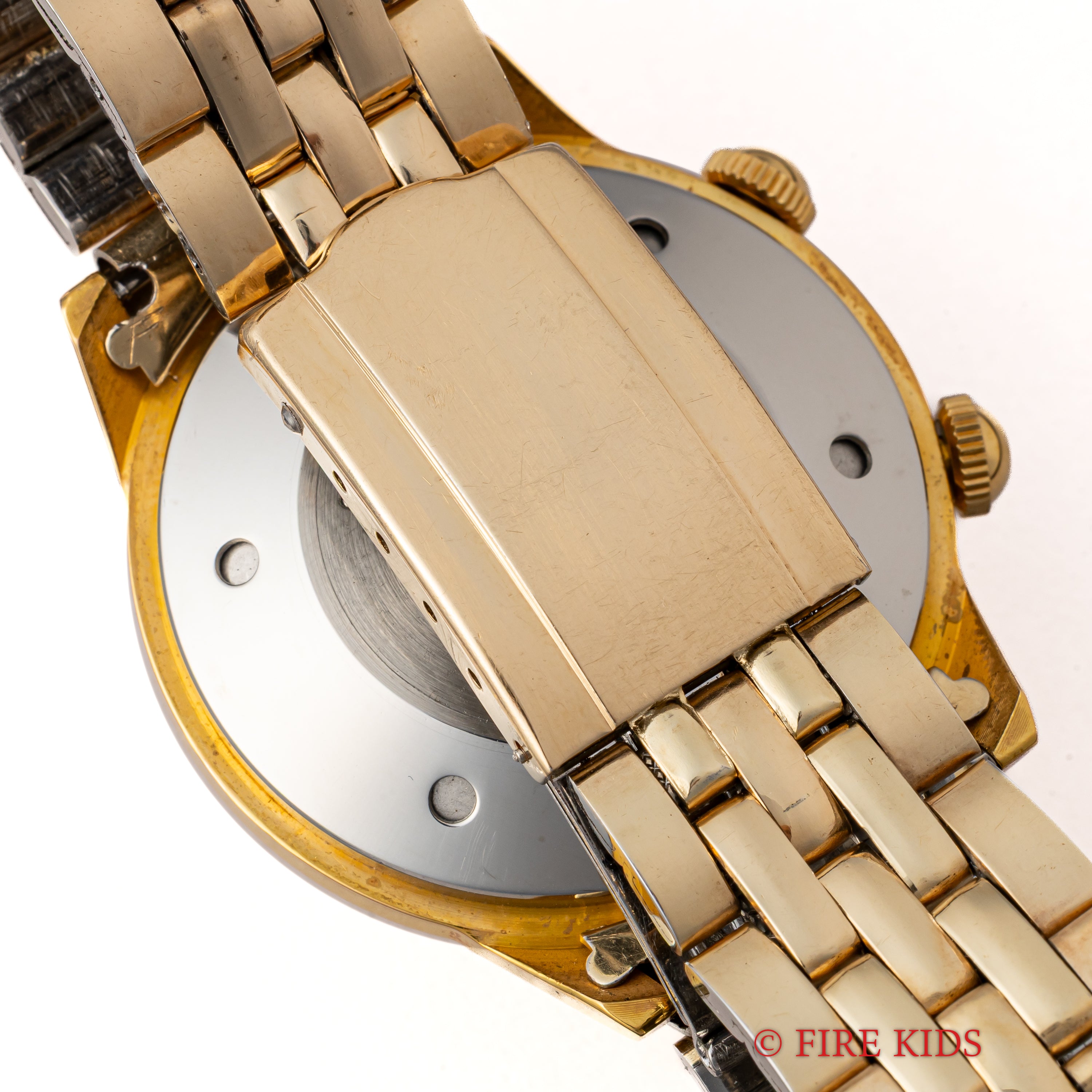 シチズン 4Hアラーム 1965年製 希少ブレス付き 手巻き CGPケース 純正尾錠付き