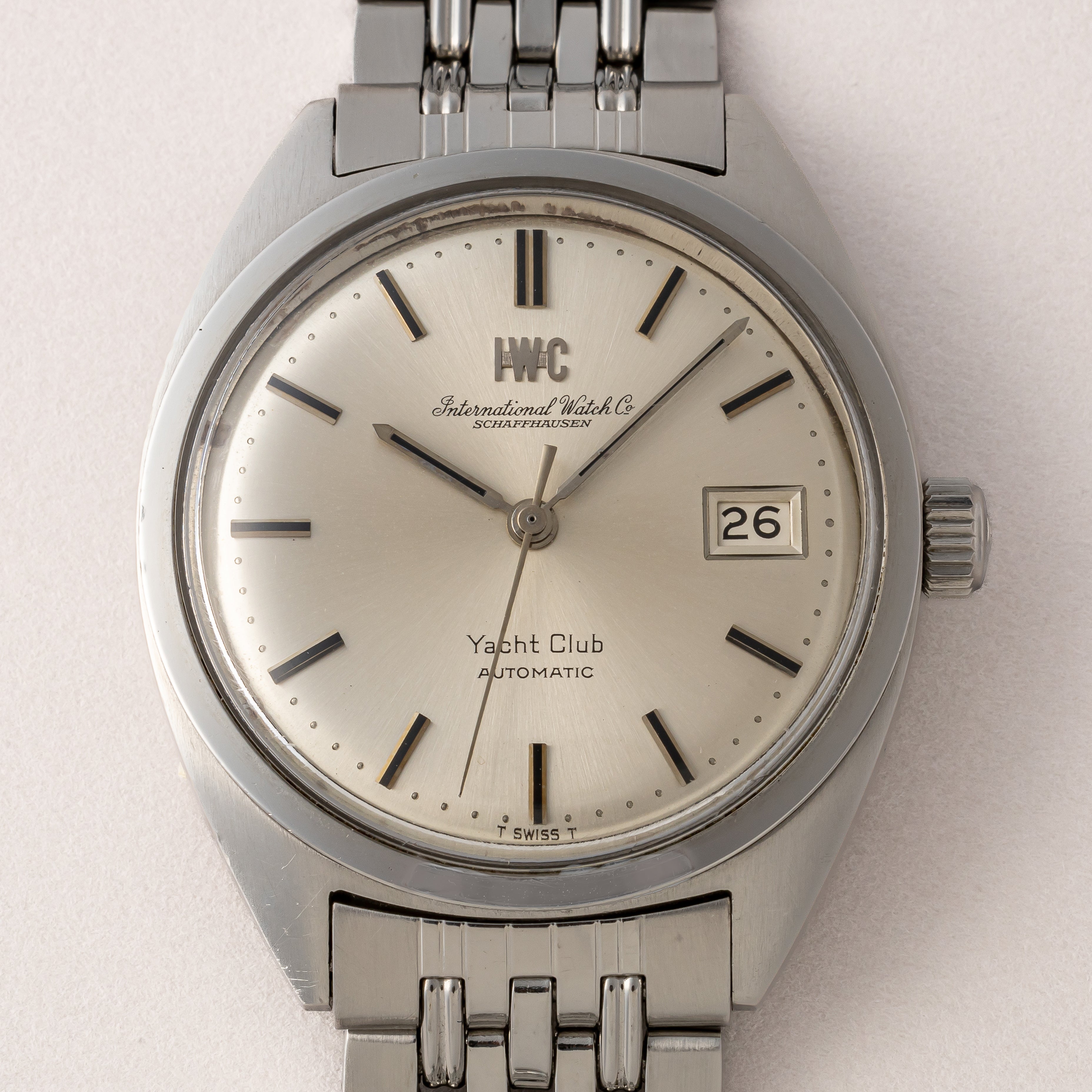 IWC ヨットクラブ 1967年製 純正ゲイフレアーブレス Cal.8541B R811AD