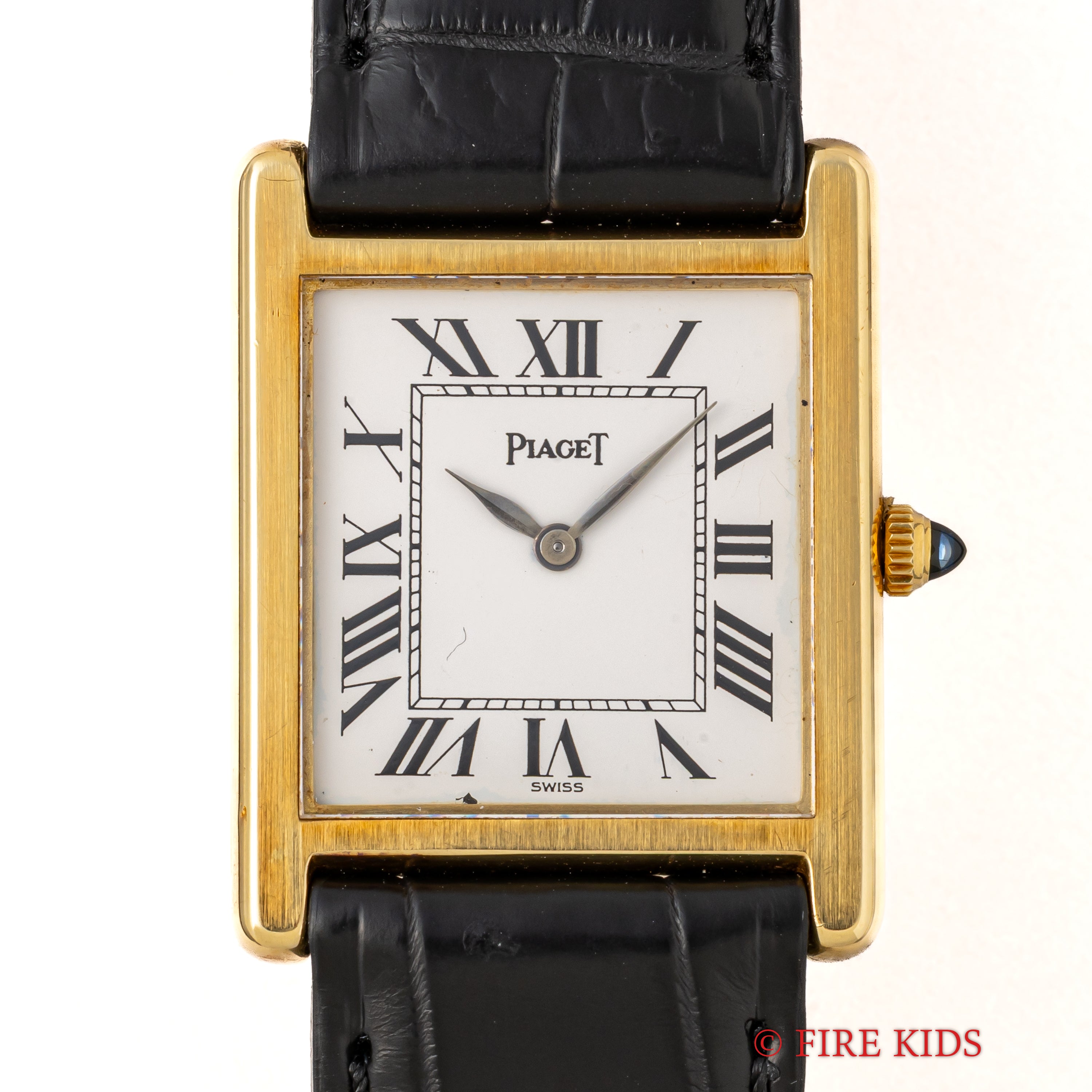 ピアジェ 18金無垢 トラディション タンク 1980年代製 手巻きCal.9P2 Ref.90802D