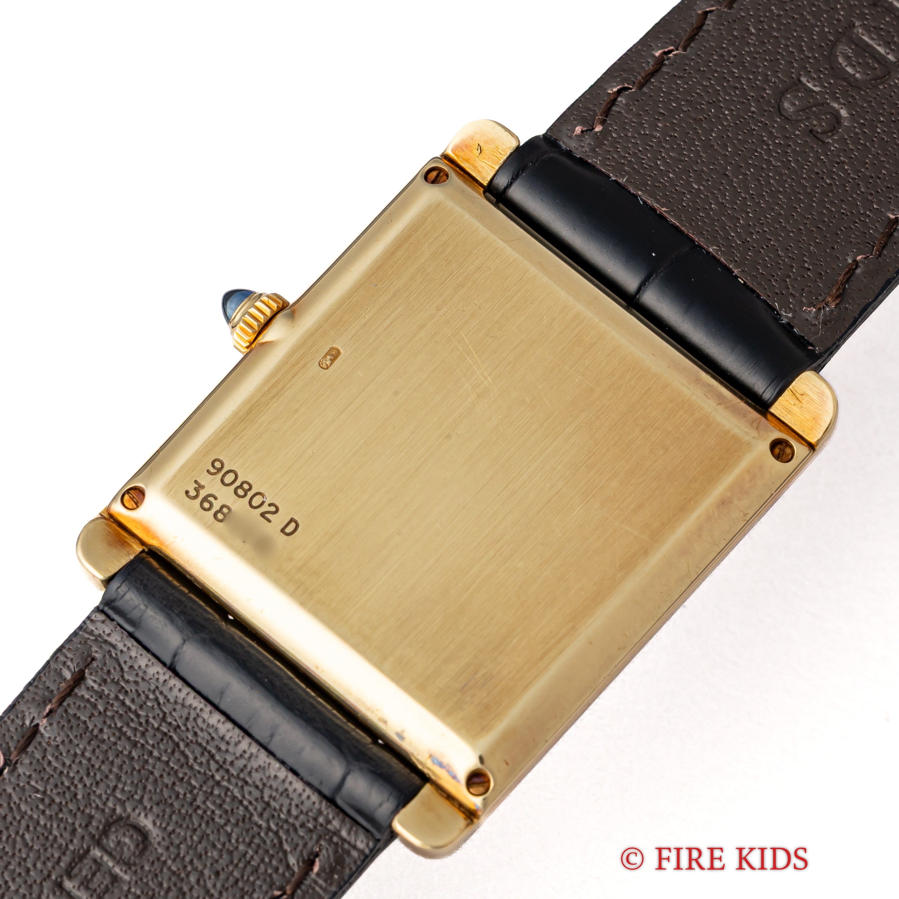 ピアジェ 18金無垢 トラディション タンク 1980年代製 手巻きCal.9P2 Ref.90802D