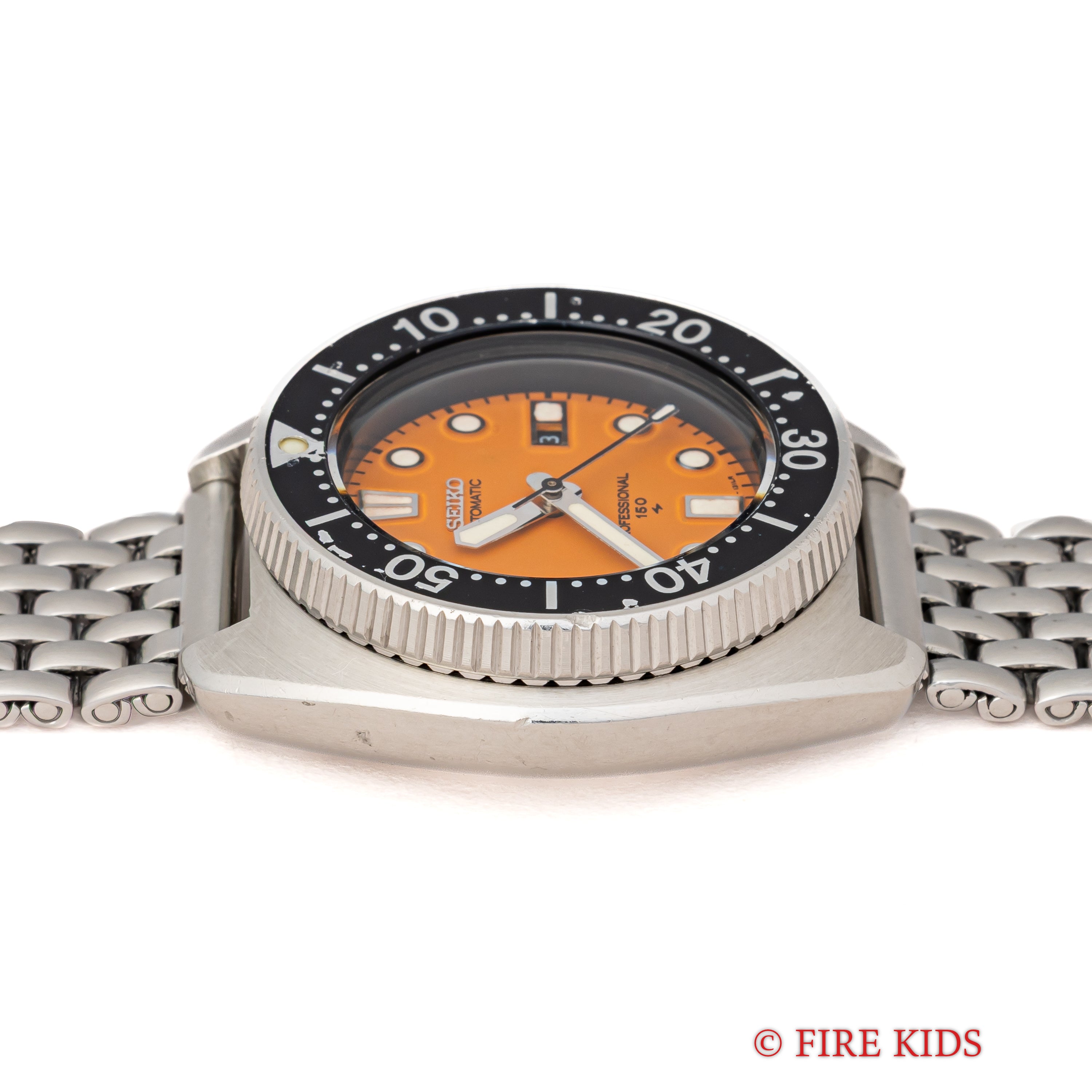 セイコー プロフェショナルダイバー 150m 1977年製 ボーイズサイズ オレンジダイヤル