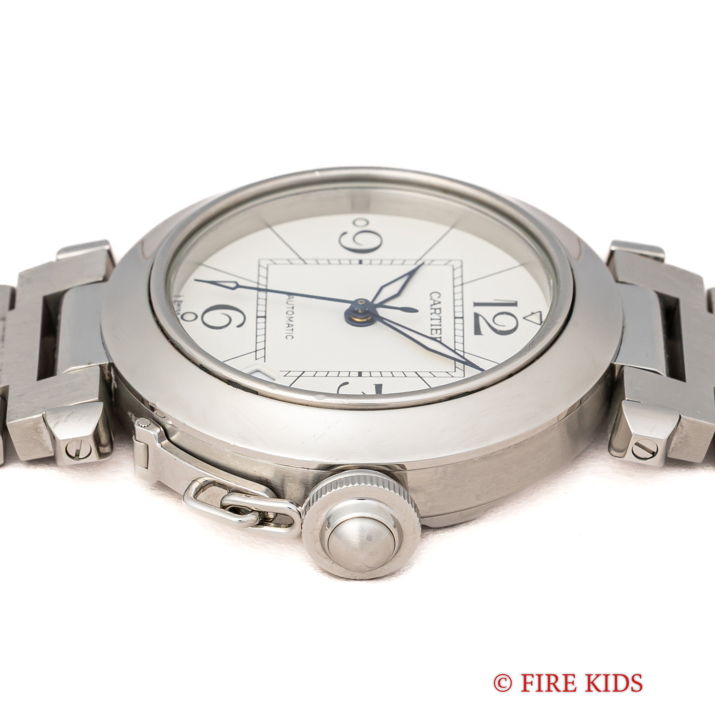 カルティエ パシャC 2000年代製 Ref.2324 ホワイトダイヤル オートマチック