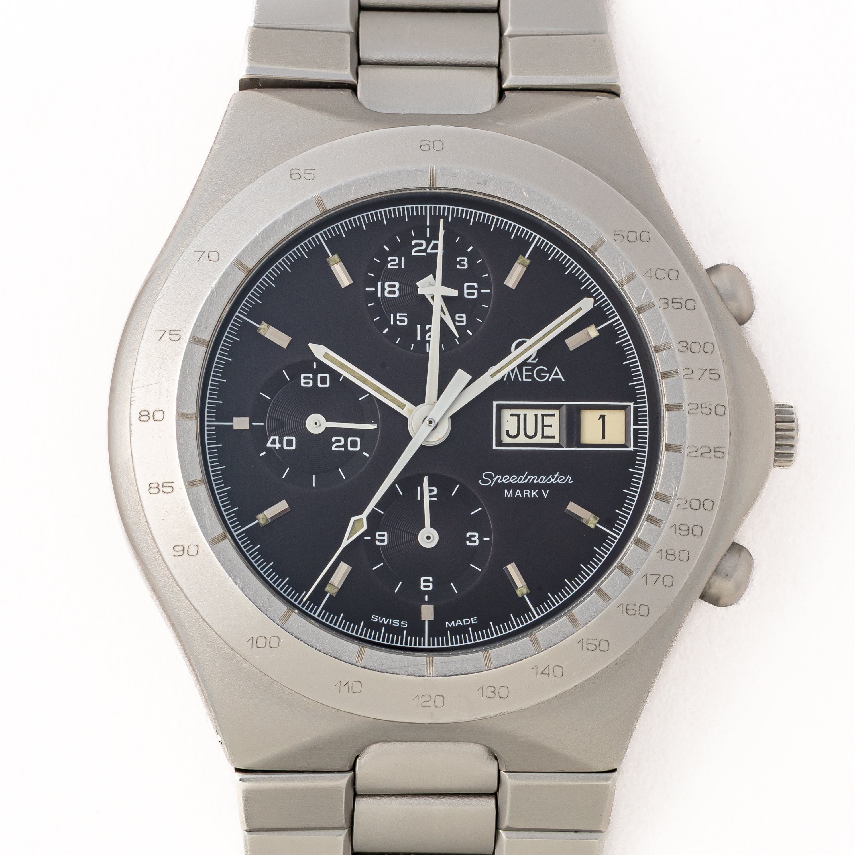 オメガ スピードマスター マーク5 自動巻き 1985年製 Ref.376.0806 Cal.1045 ジャーマン