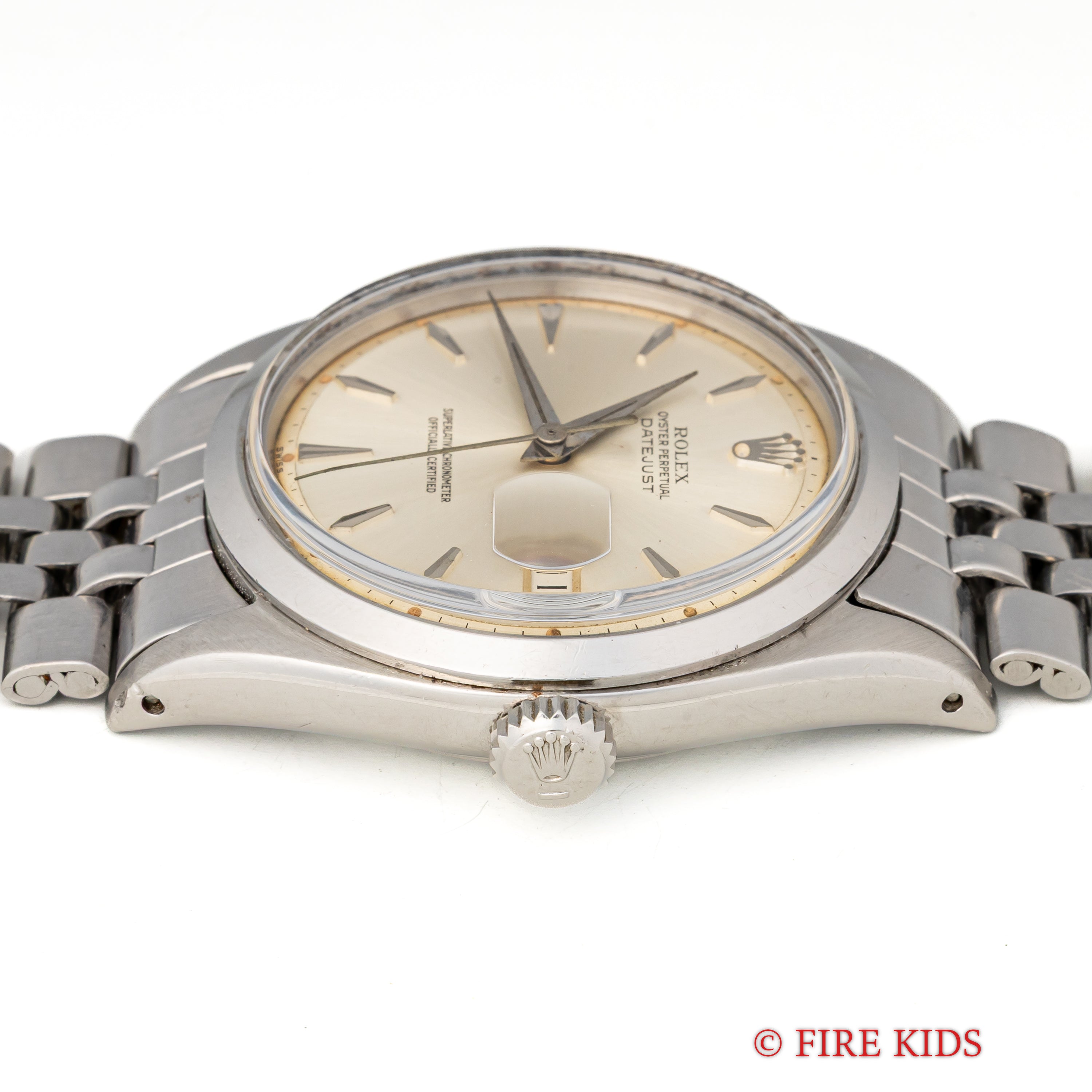 ロレックス デイトジャスト 1960年製(昭和35年製) Ref.1600 スムースベゼル 純正ジュビリーブレス付き