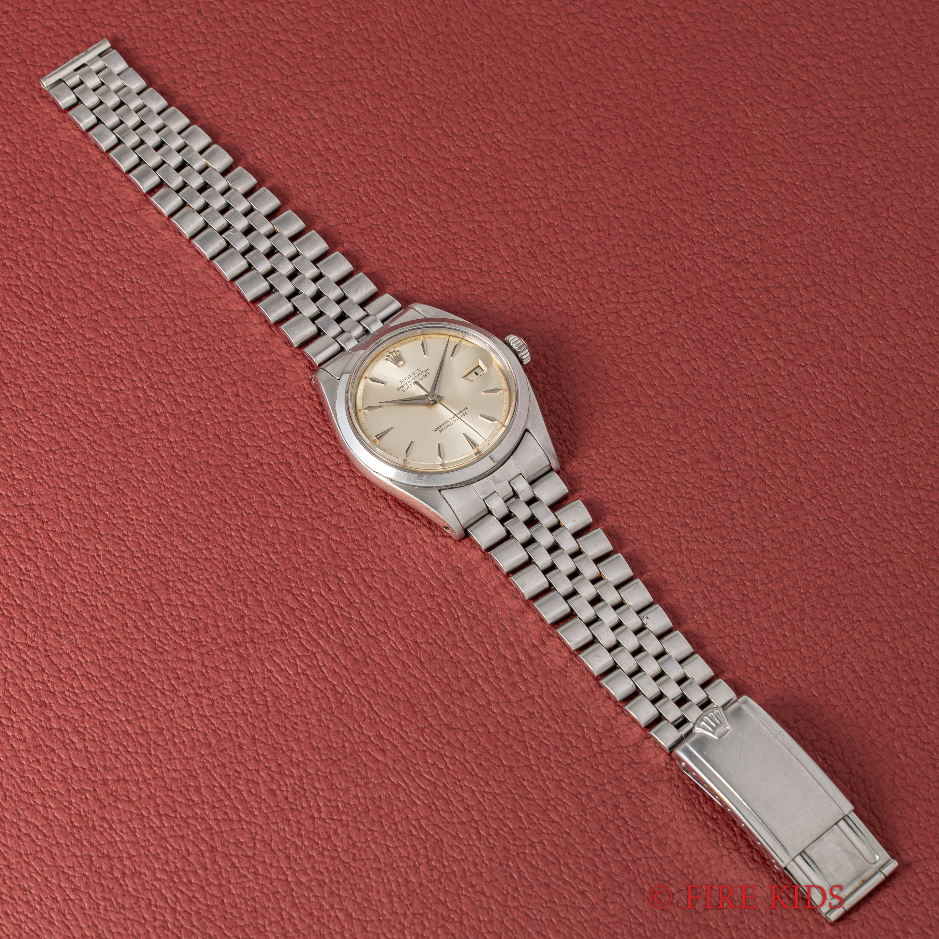 ロレックス デイトジャスト 1960年製(昭和35年製) Ref.1600 スムースベゼル 純正ジュビリーブレス付き