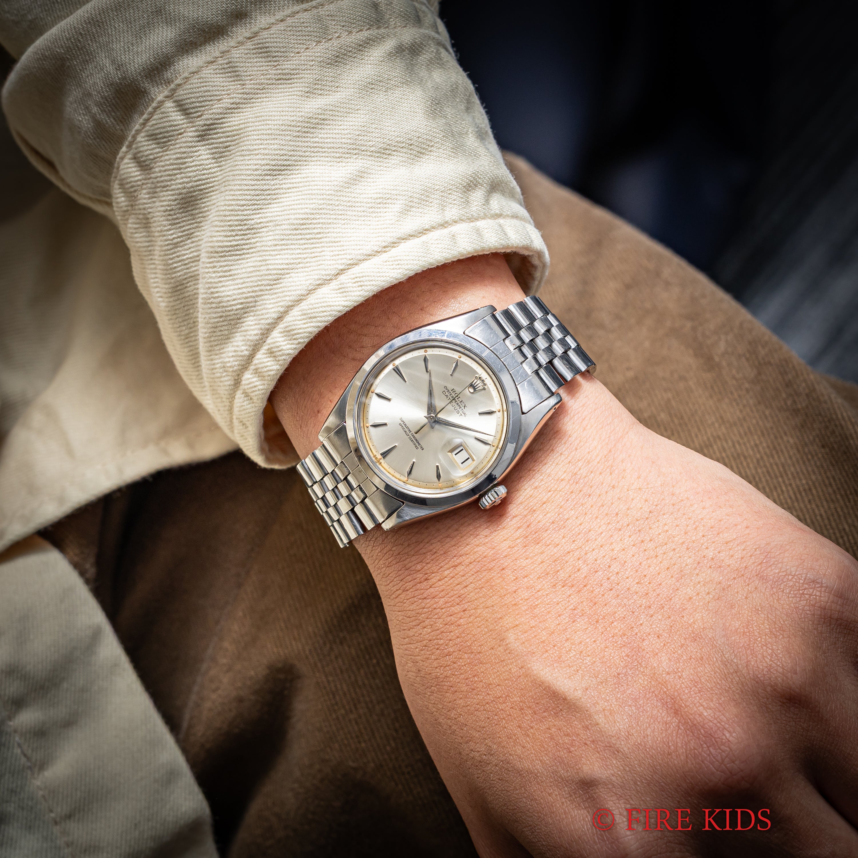 ロレックス デイトジャスト 1960年製(昭和35年製) Ref.1600 スムースベゼル 純正ジュビリーブレス付き