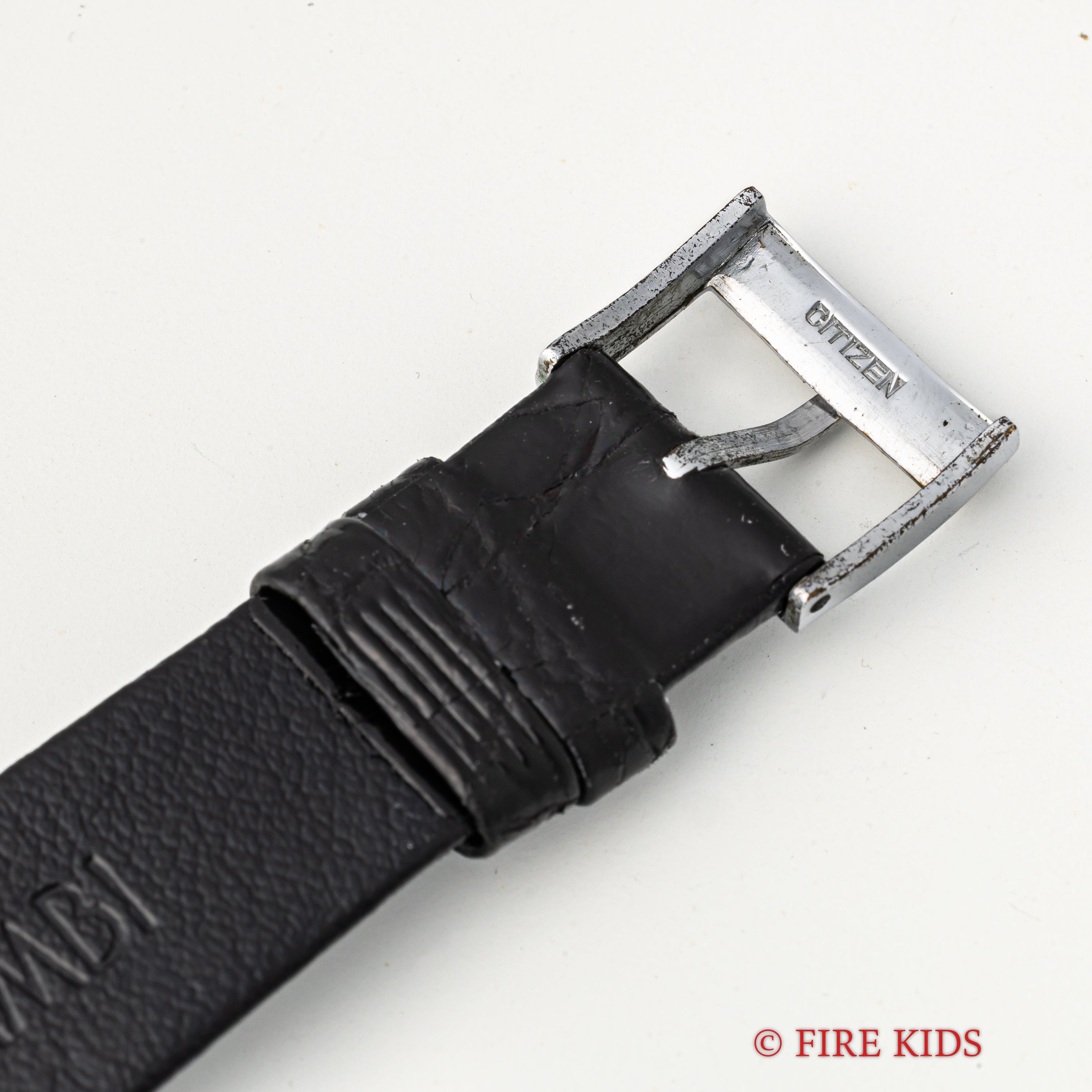 シチズン デラックス 1960年製 変わり文字盤 オリジナル革ベルト付き