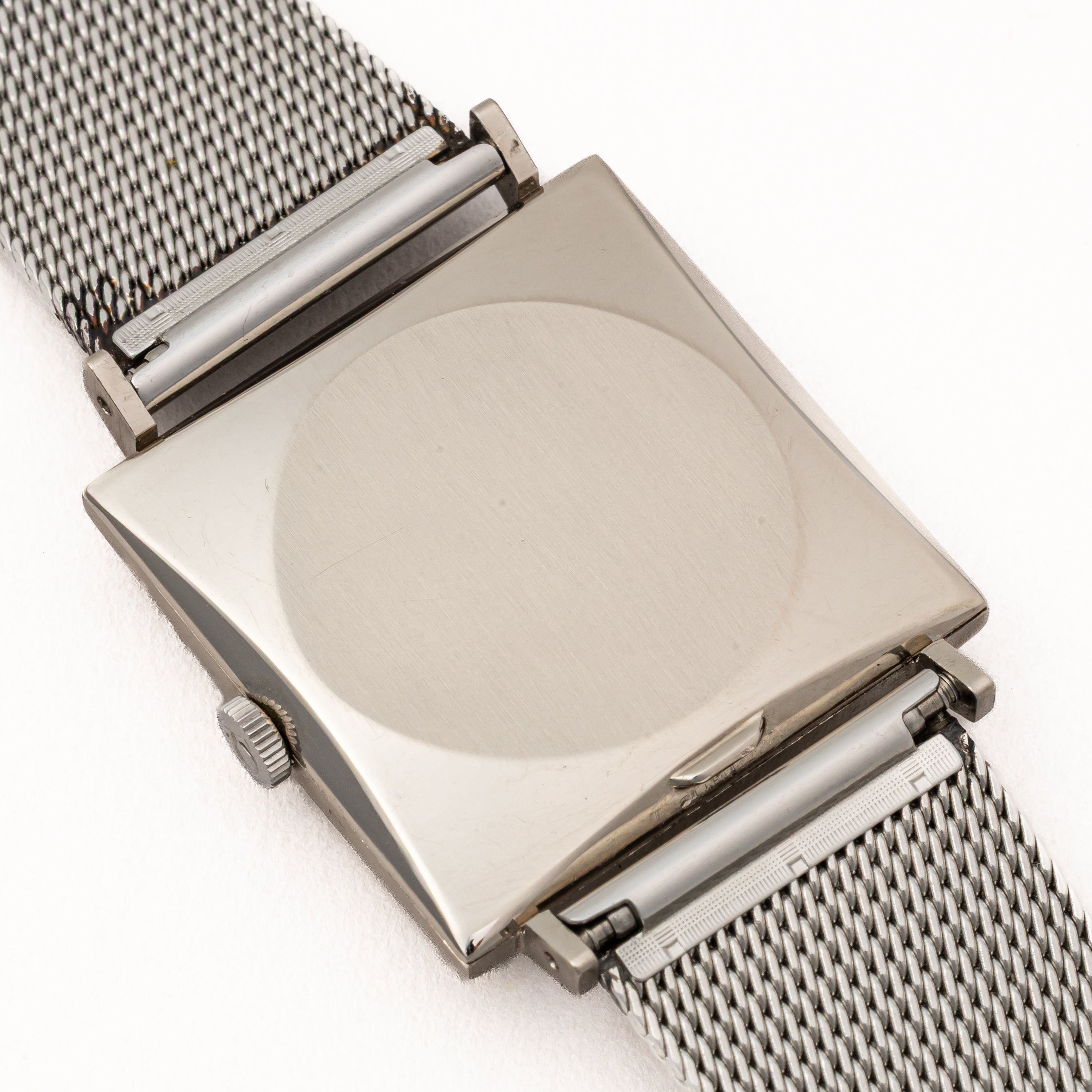 オメガ 18金無垢ホワイトゴールド デ・ヴィル 自動巻き 1964年製 チューラーダブルネーム スクエアケース