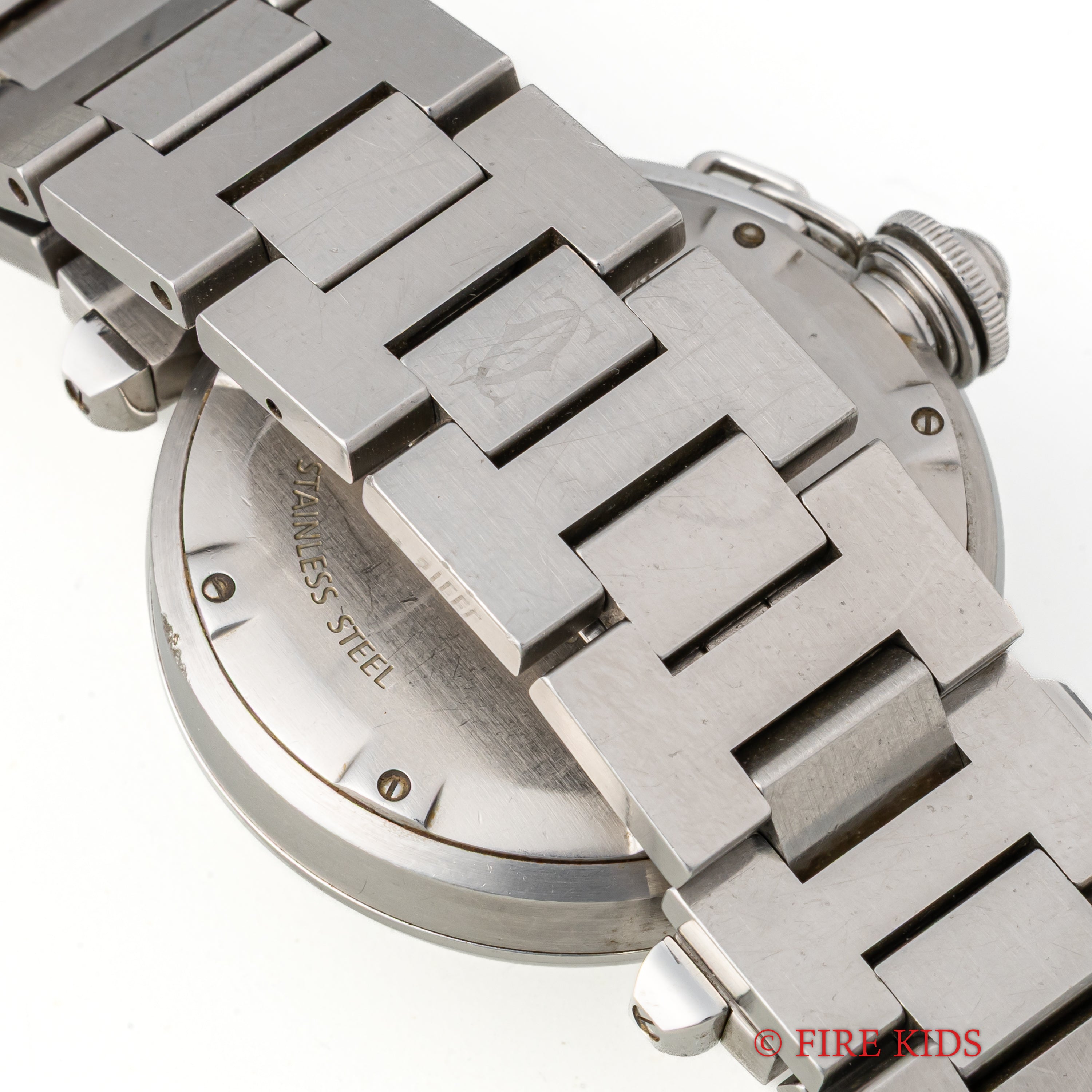 カルティエ パシャC メリディアン 2000年代製 Ref.2377 GMT シルバーダイヤル