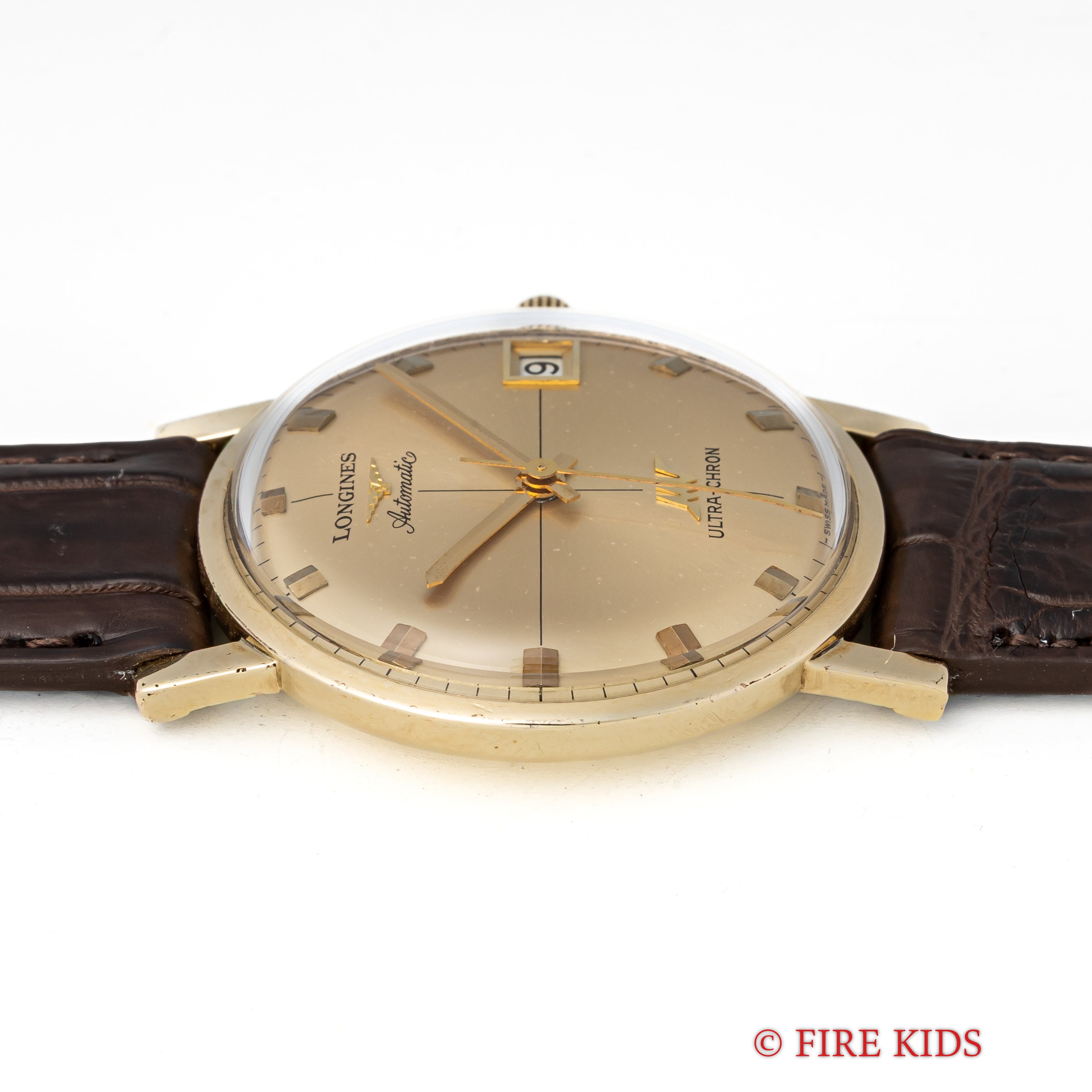 ロンジン 1970年代製 ウルトラクロン 10振動自動巻き Ref.69-556 10KGF USケース