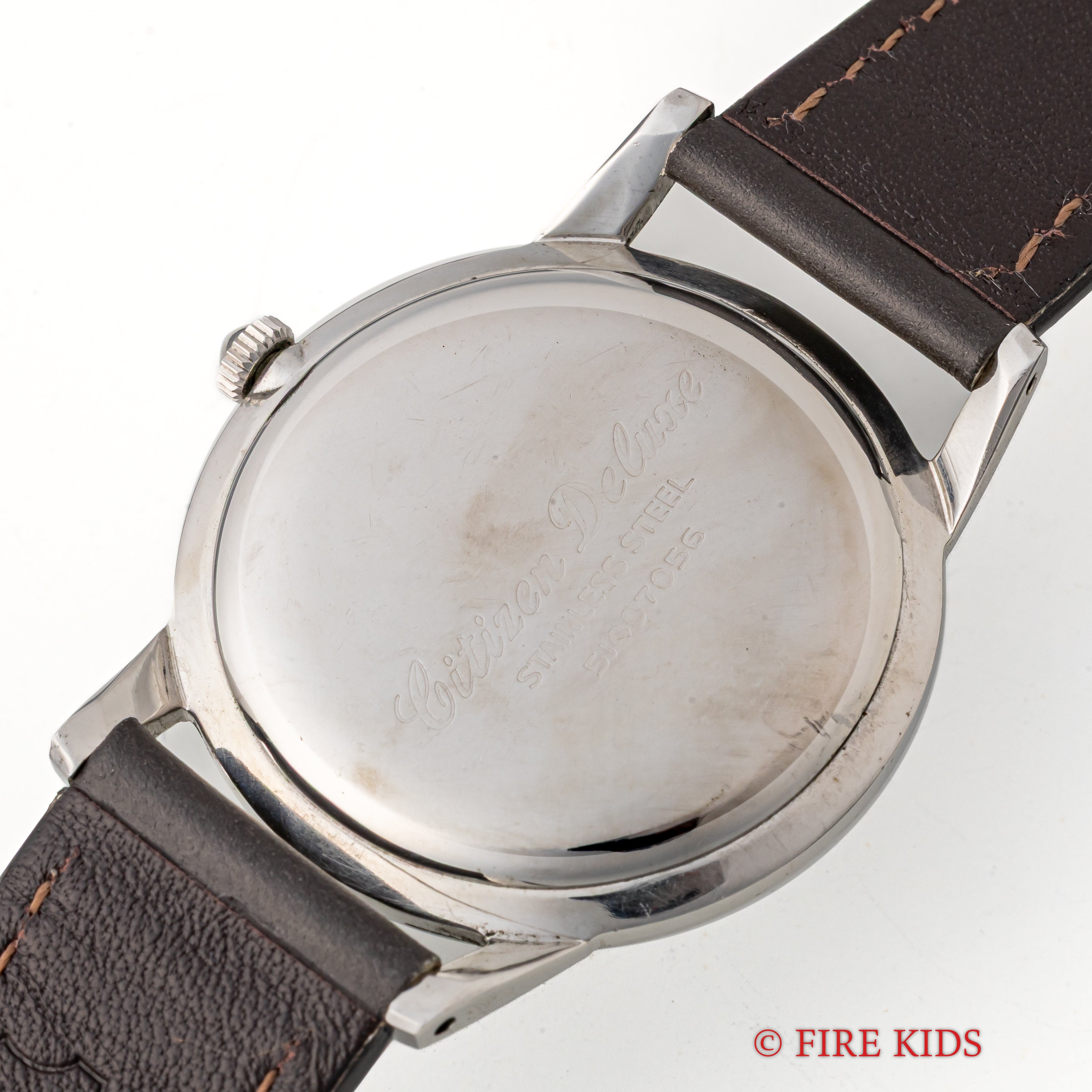 シチズン デラックス 1959年製 19石15070SS オリジナルブラックダイヤル