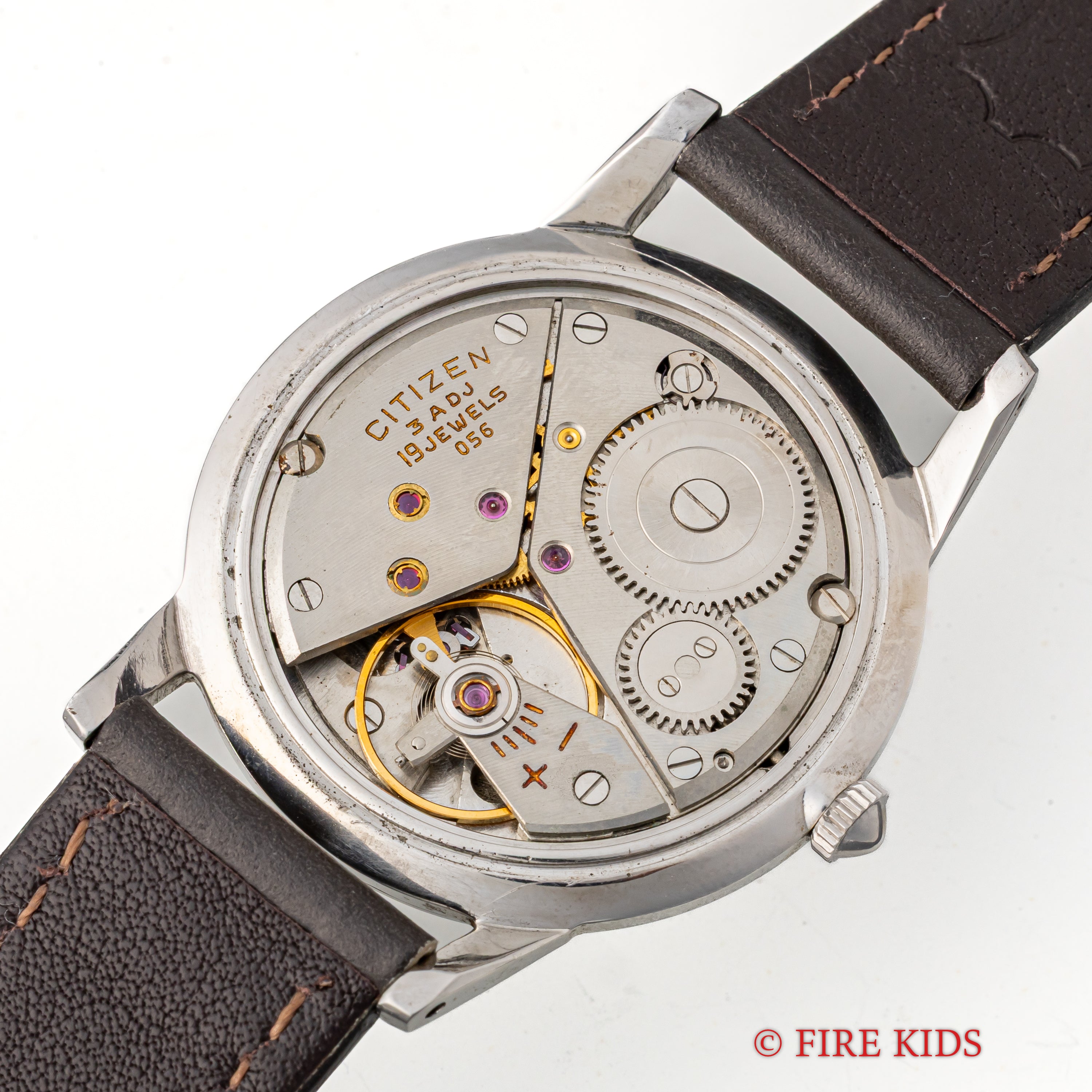 シチズン デラックス 1959年製 19石15070SS オリジナルブラックダイヤル