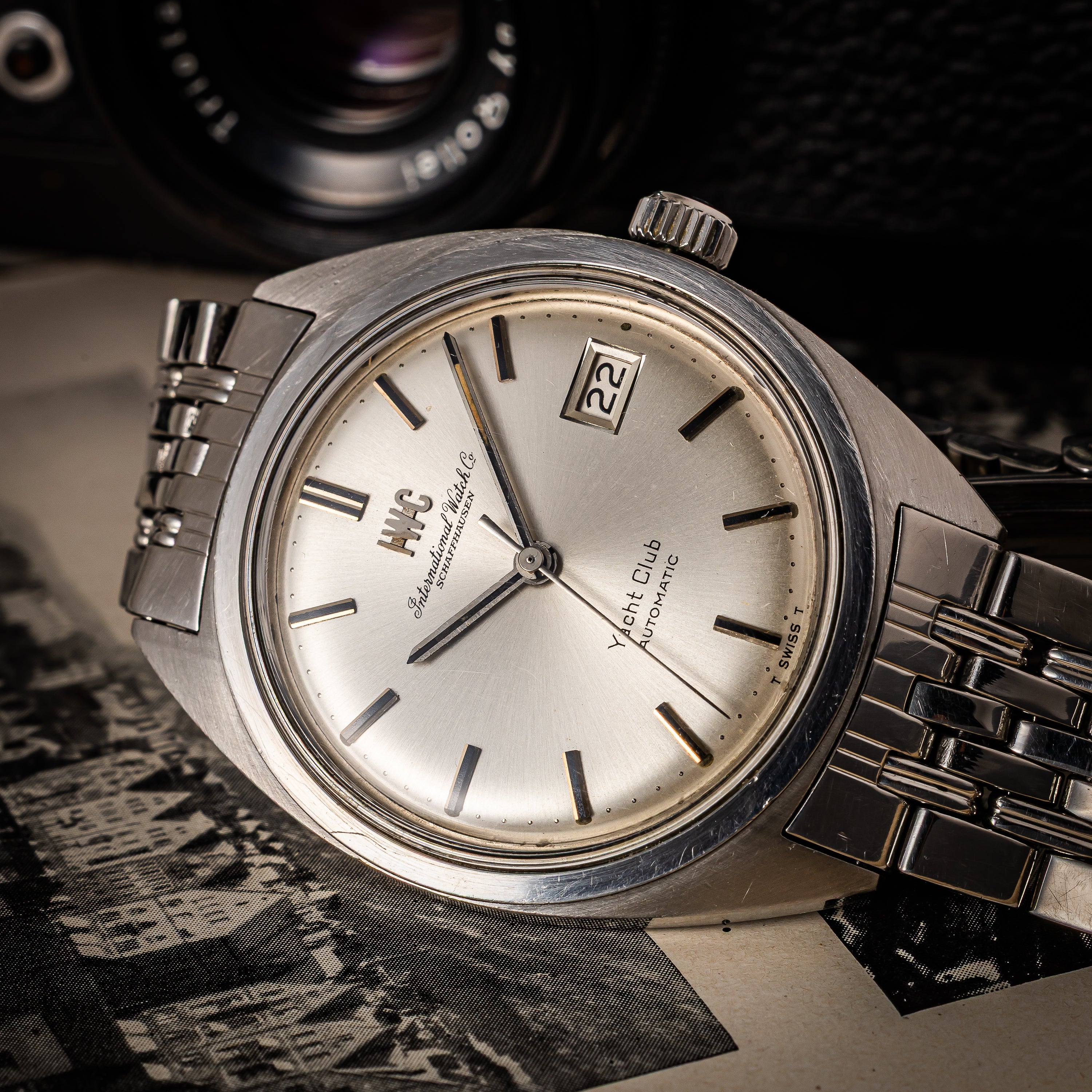 IWC ヨットクラブ 1970年製(昭和45年製) Ref.R811AD 純正ゲイフレアーブレス付き ペラトン式自動巻Cal.8541B