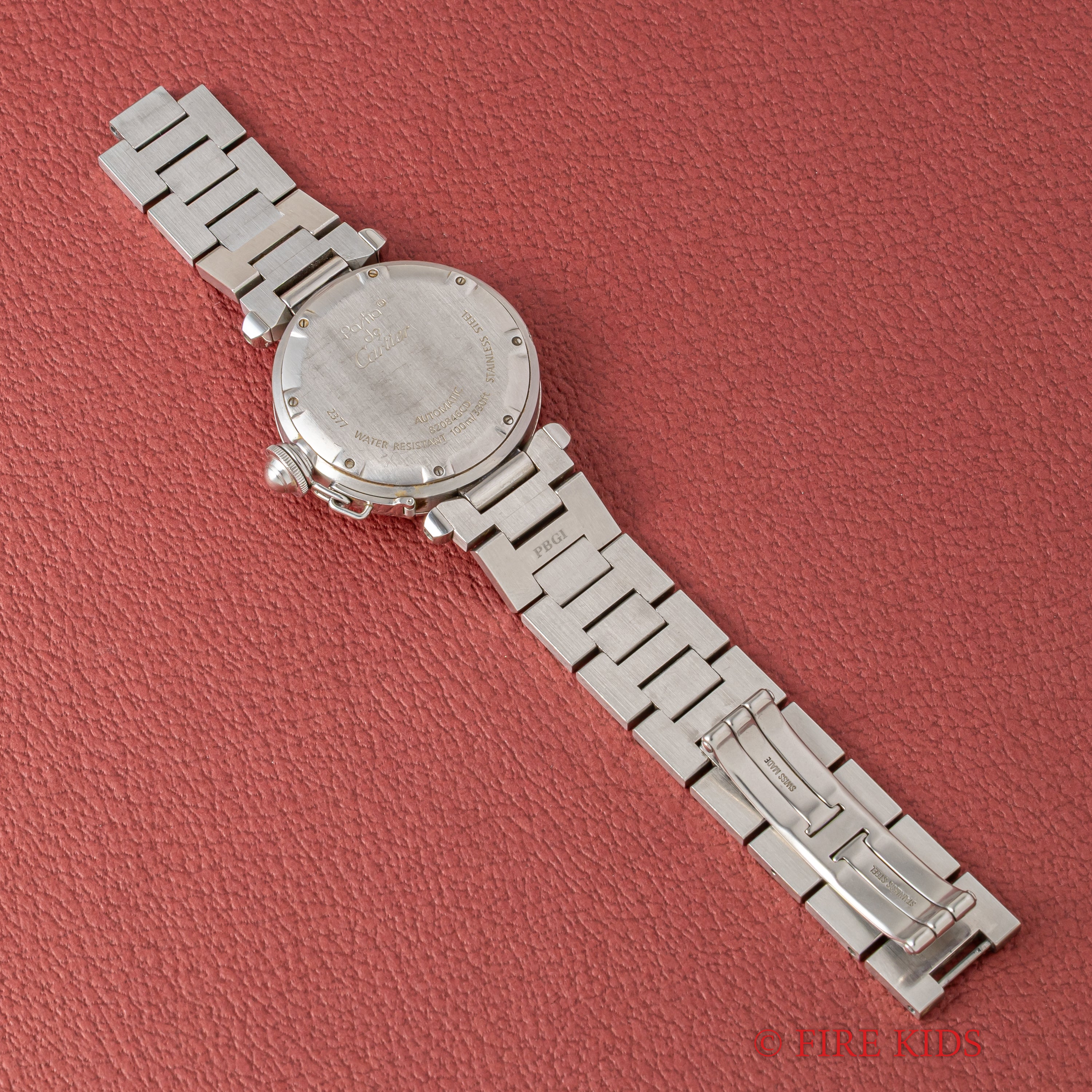 カルティエ パシャC メリディアン 2000年代製 Ref.2377 GMT シルバーダイヤル