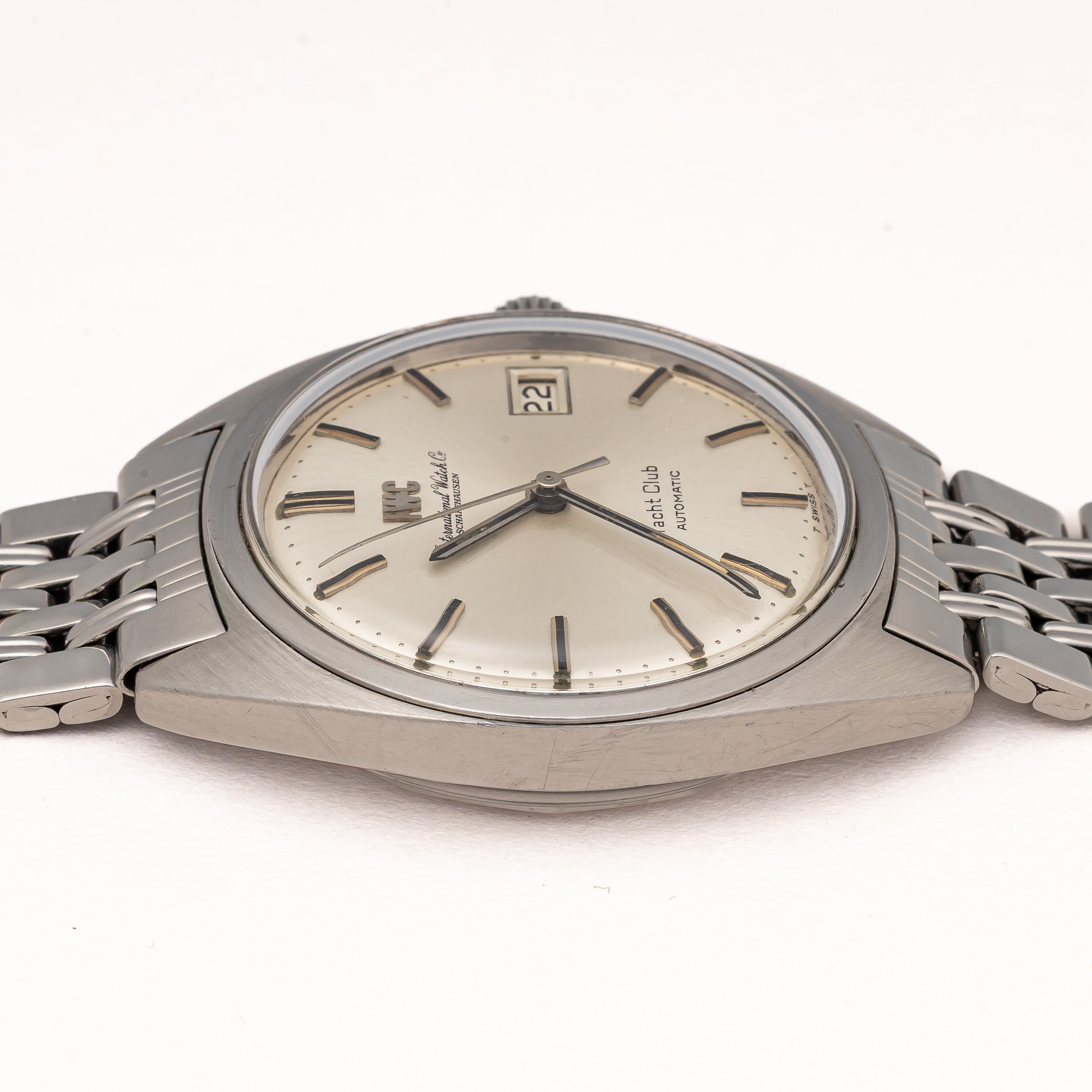 IWC ヨットクラブ 1970年製(昭和45年製) Ref.R811AD 純正ゲイフレアーブレス付き ペラトン式自動巻Cal.8541B