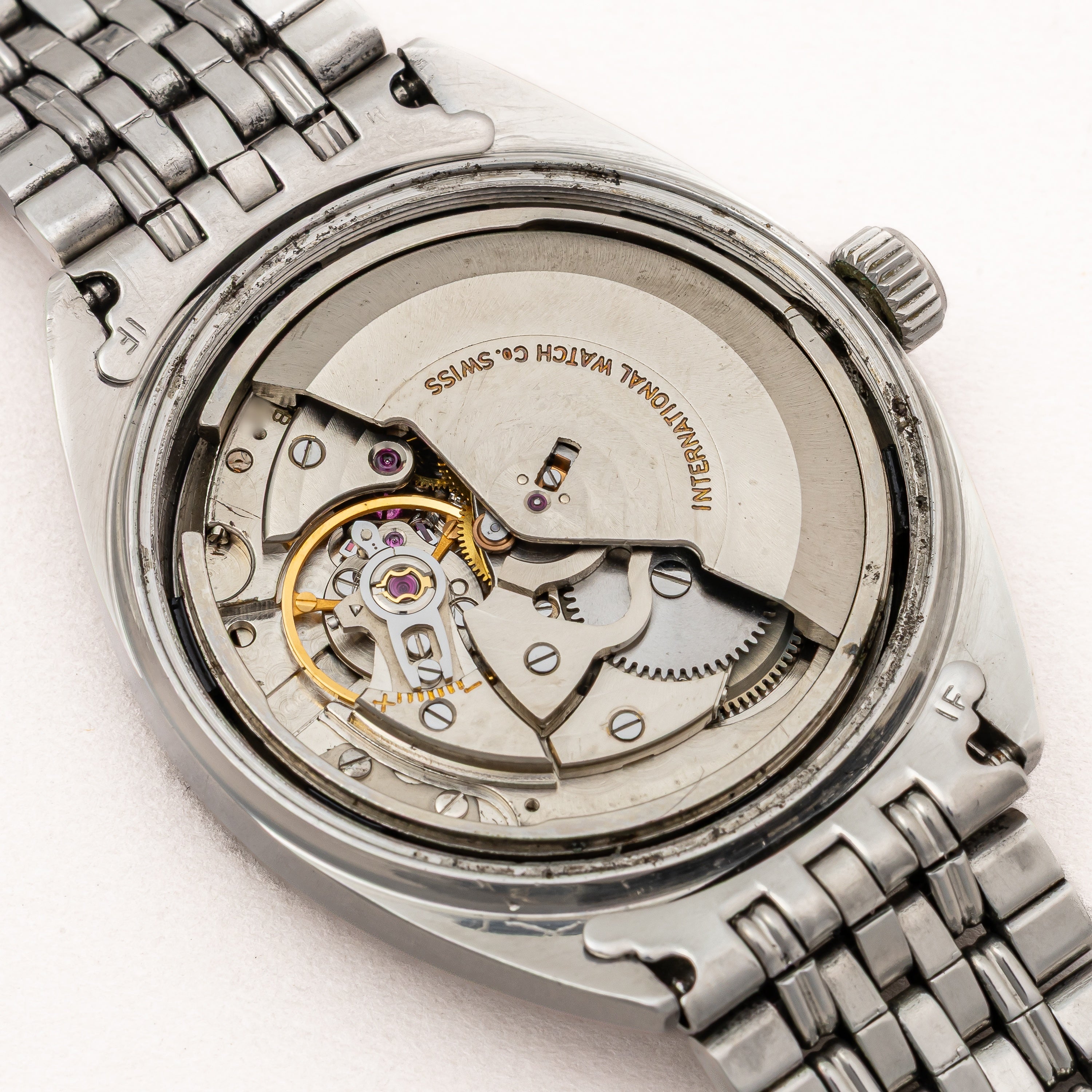 IWC ヨットクラブ 1970年製(昭和45年製) Ref.R811AD 純正ゲイフレアーブレス付き ペラトン式自動巻Cal.8541B