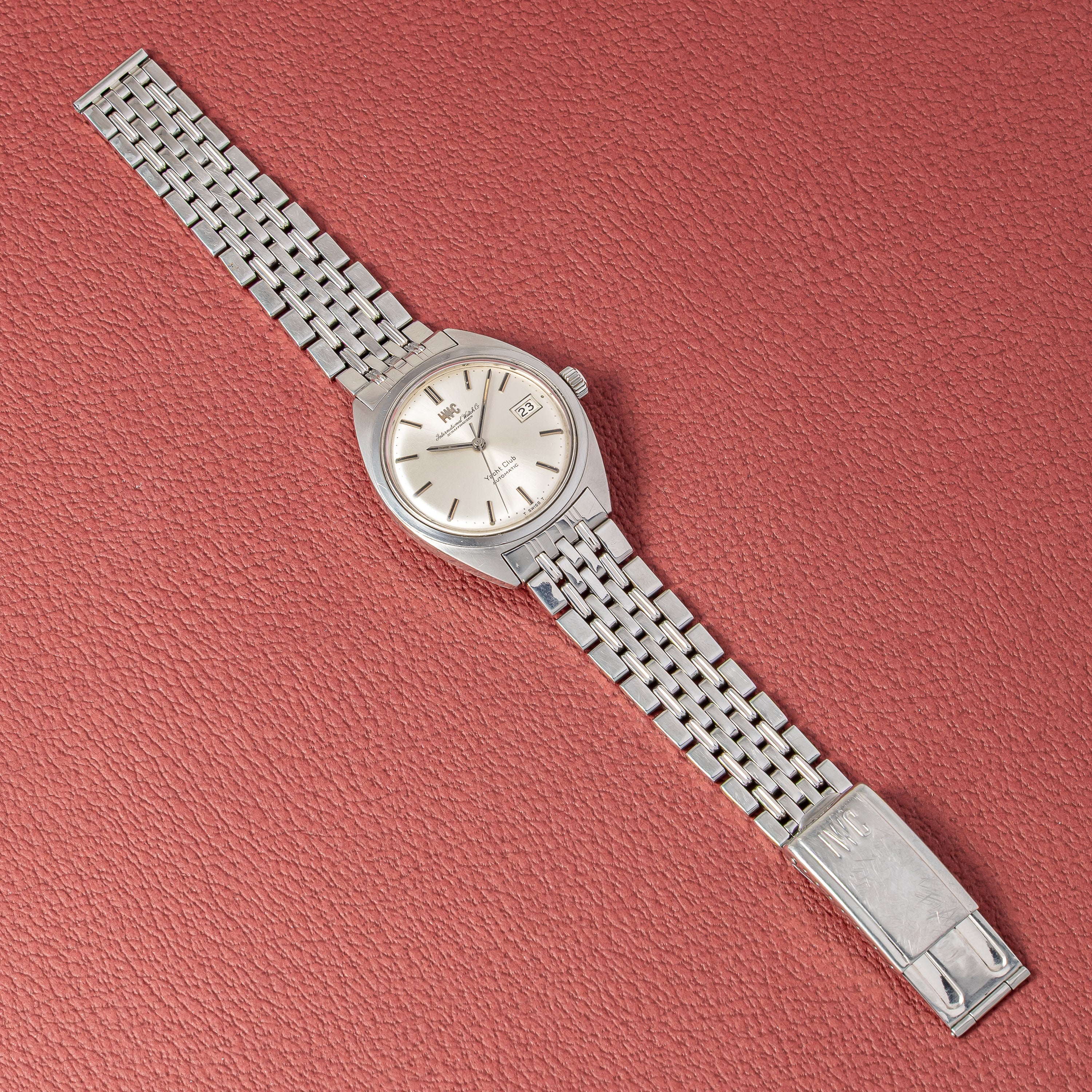 IWC ヨットクラブ 1970年製(昭和45年製) Ref.R811AD 純正ゲイフレアーブレス付き ペラトン式自動巻Cal.8541B