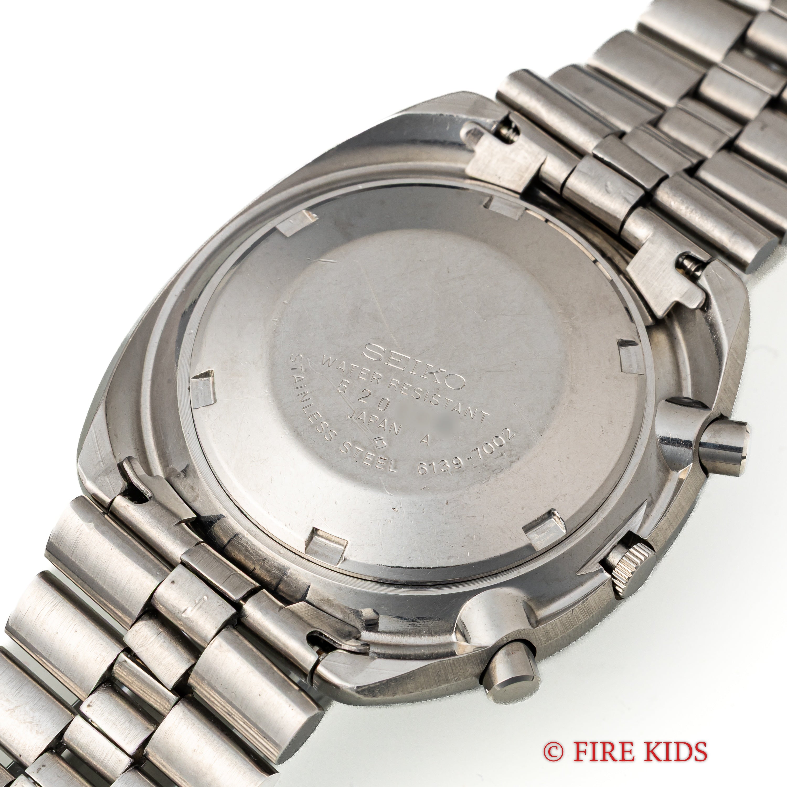 セイコー クロノグラフ 1976年製 自動巻クロノグラフ デシマルメーター Ref.6139-7002 純正ブレス