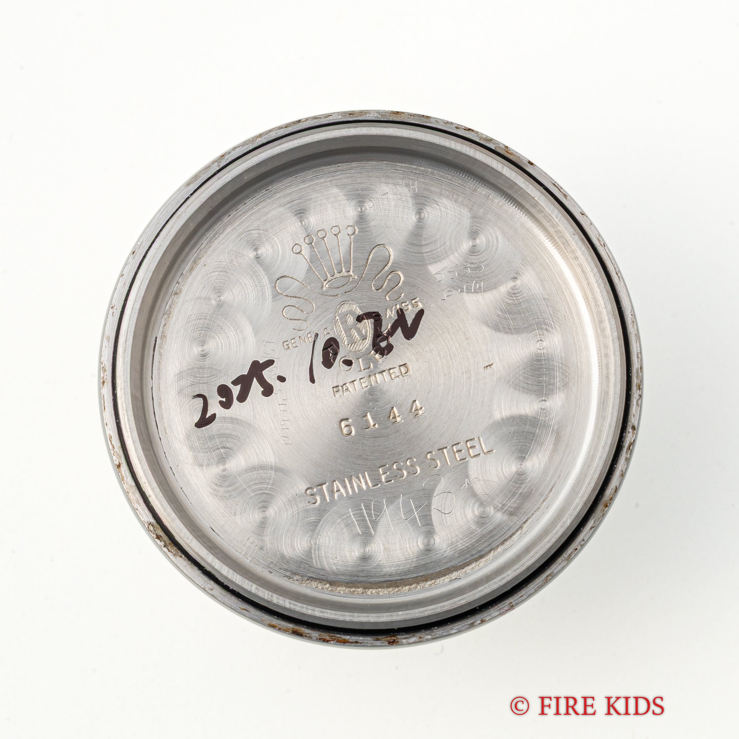 ロレックス オイスター ローヤル 1951年製 Ref.6144 手巻 スーパーオイスターリューズ PEブレス