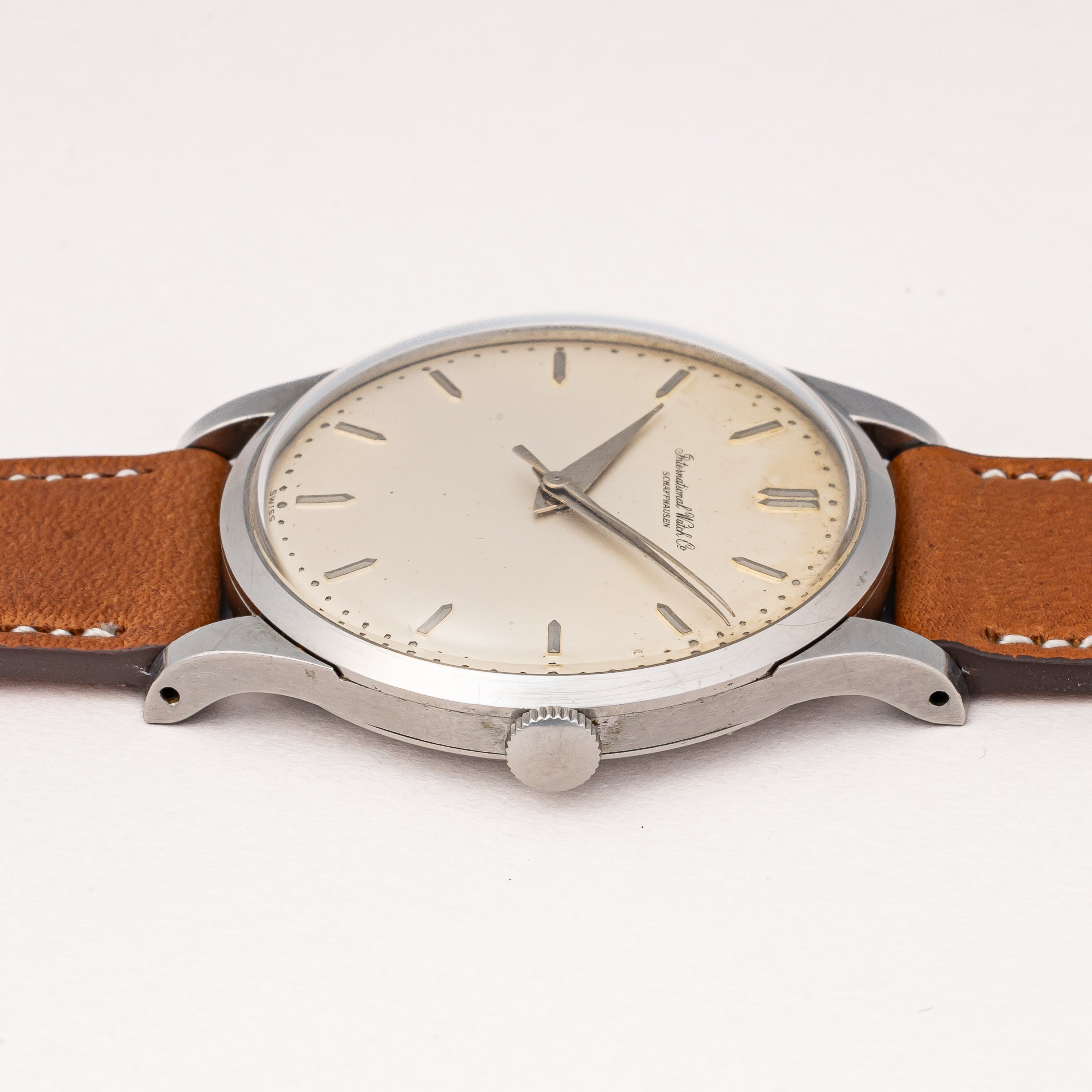 IWC ラウンドケース 1960年製 手巻き Cal.89