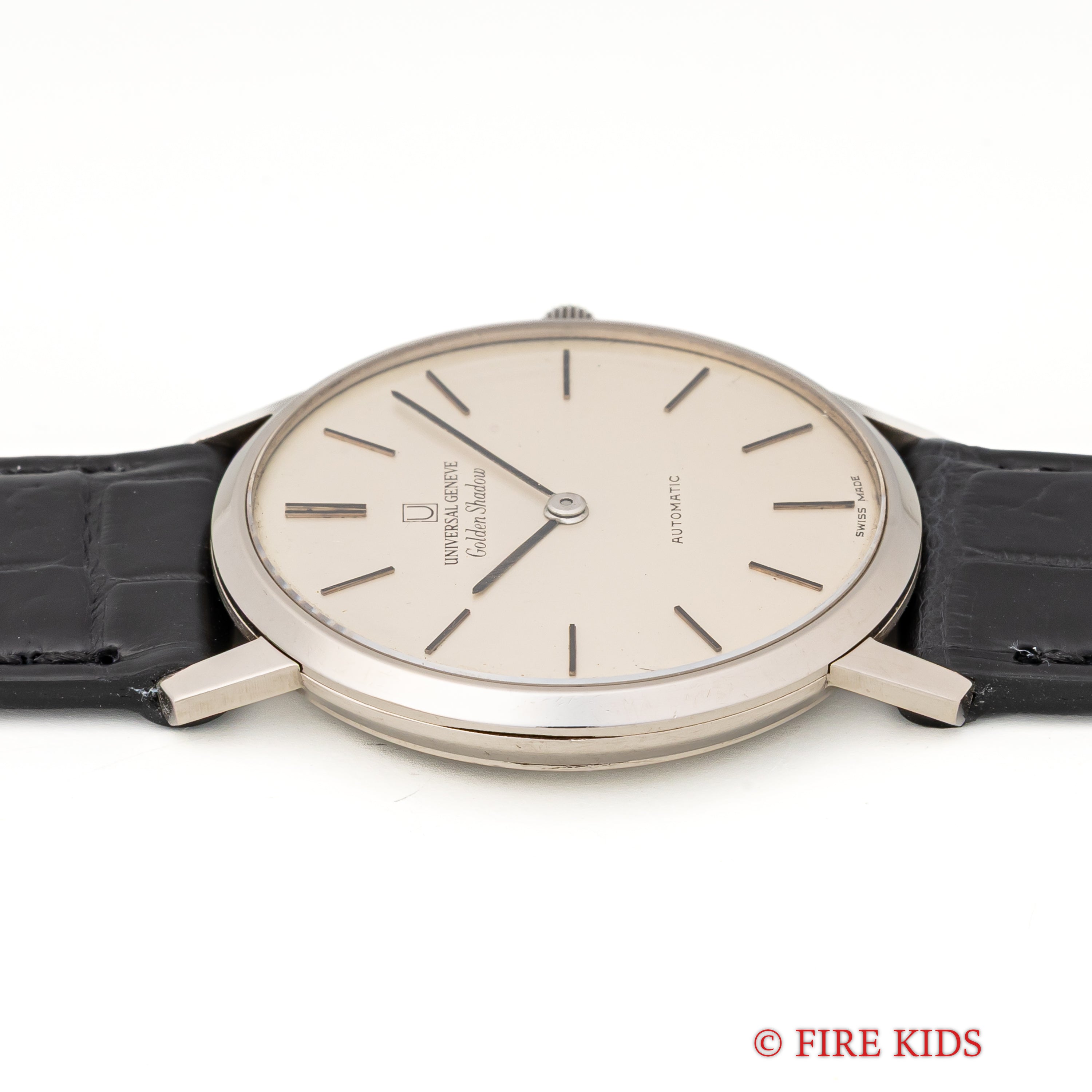 ユニバーサル ジュネーブ ゴールデンシャドウ 18金無垢 1967年製 マイクロローター自動巻き