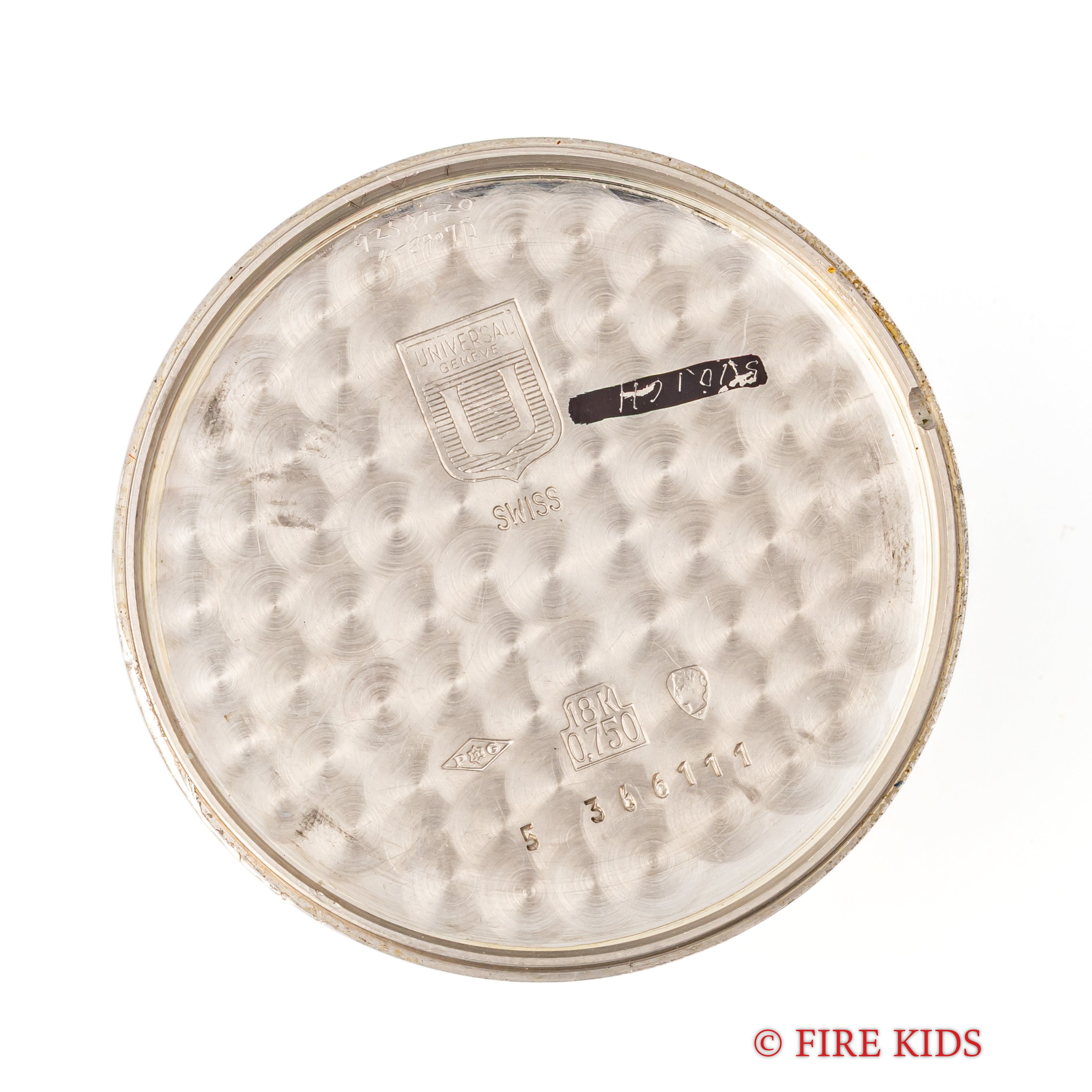 ユニバーサル ジュネーブ ゴールデンシャドウ 18金無垢 1967年製 マイクロローター自動巻き